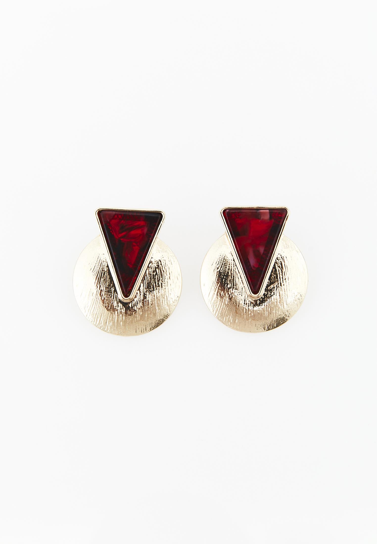 New Season Earring - RACING RED