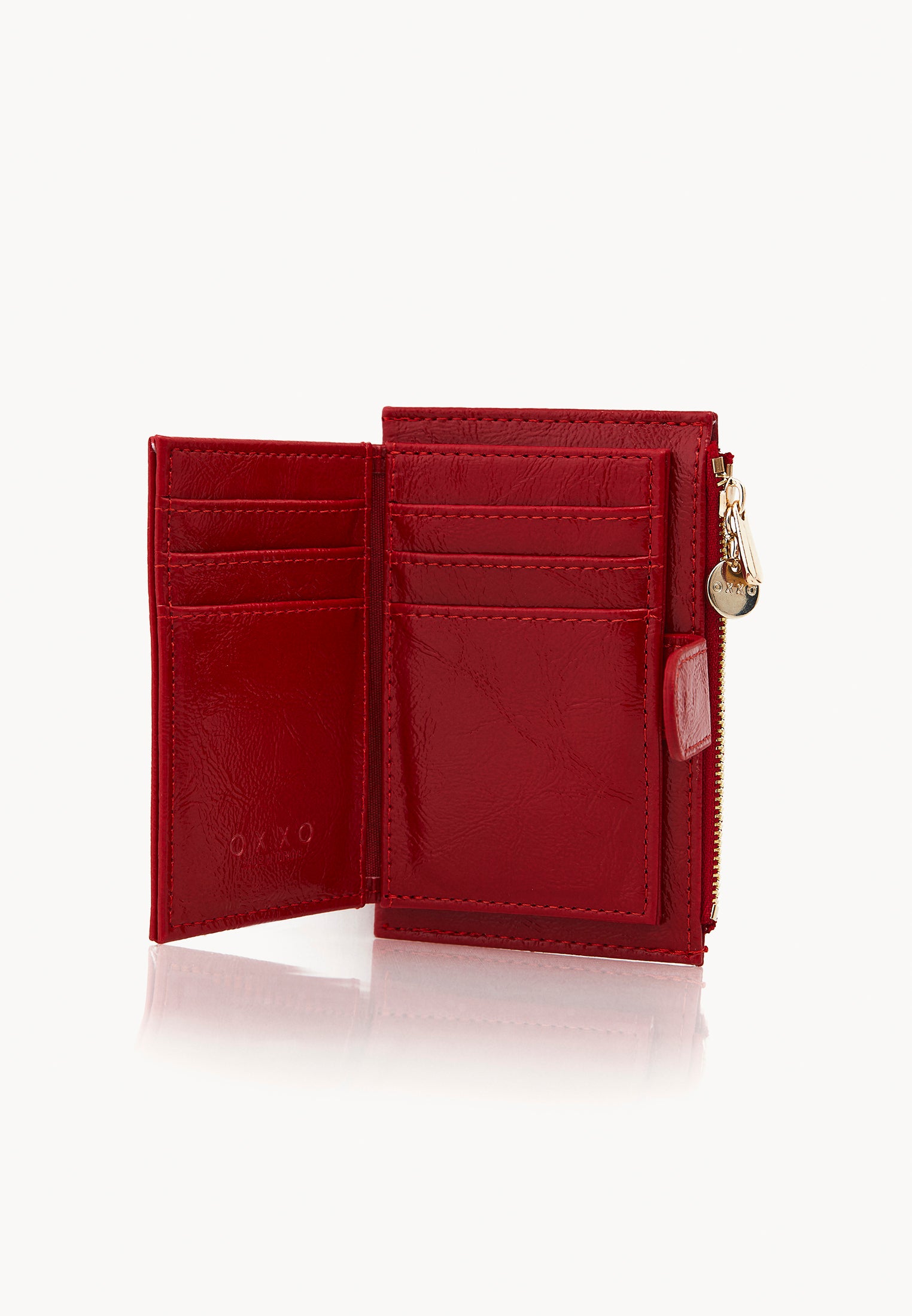 Wallet With Modern Design - RACING RED