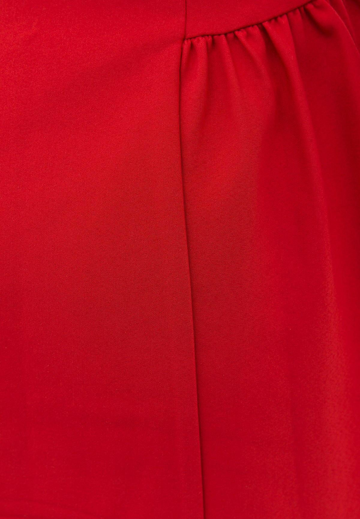 Sleeveless Sweetheart Neckline A-Line Short Dress - RACING RED