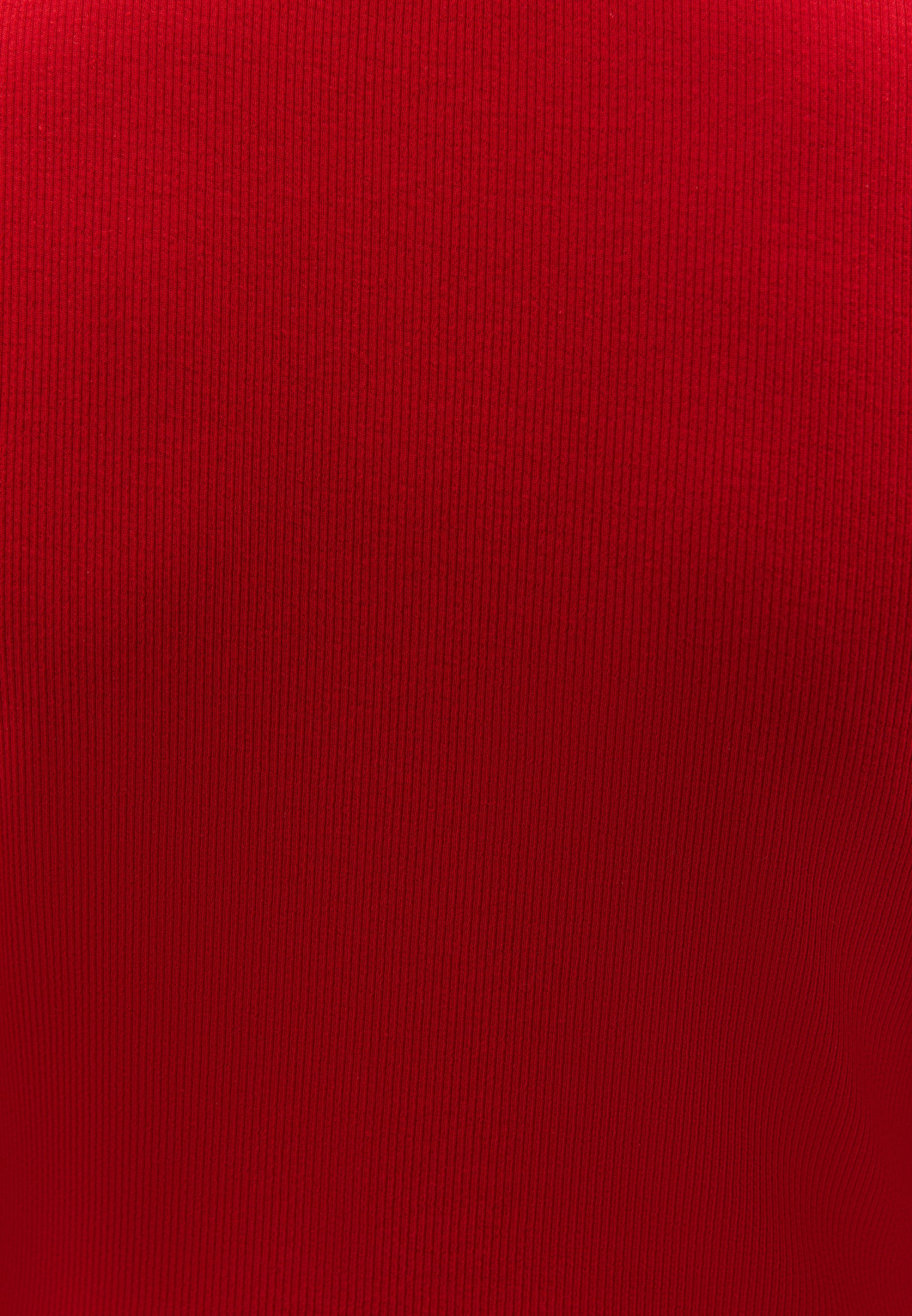 Button Detailed T-Shirt - RACING RED