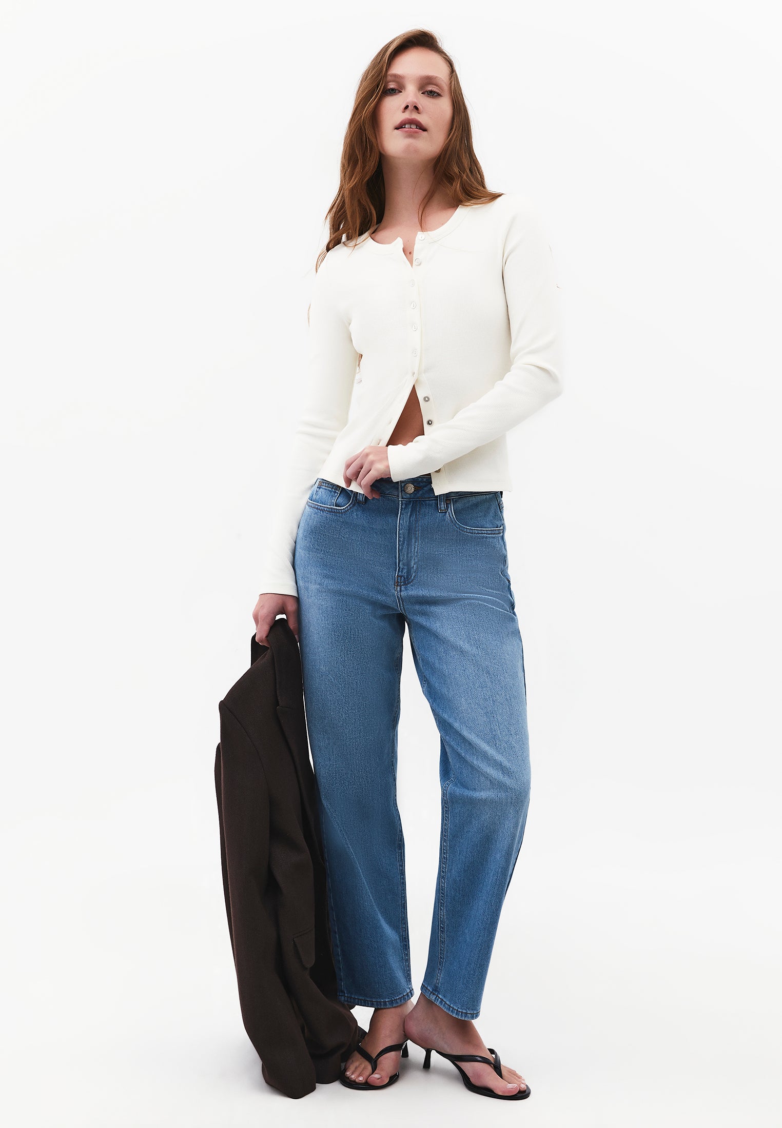 Mom Jeans - RODEO BLUE DENIM