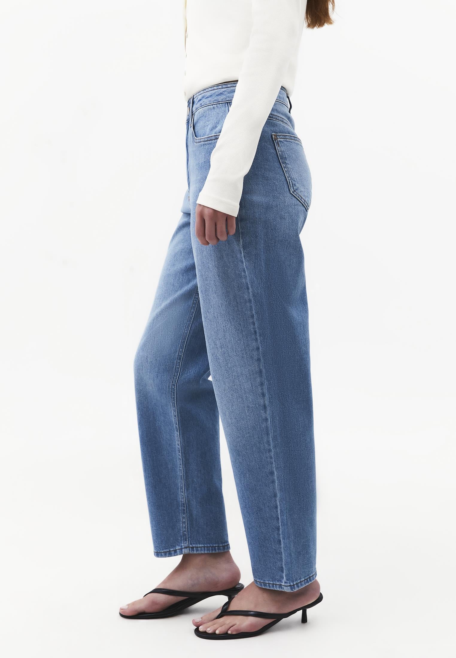 Mom Jeans - RODEO BLUE DENIM