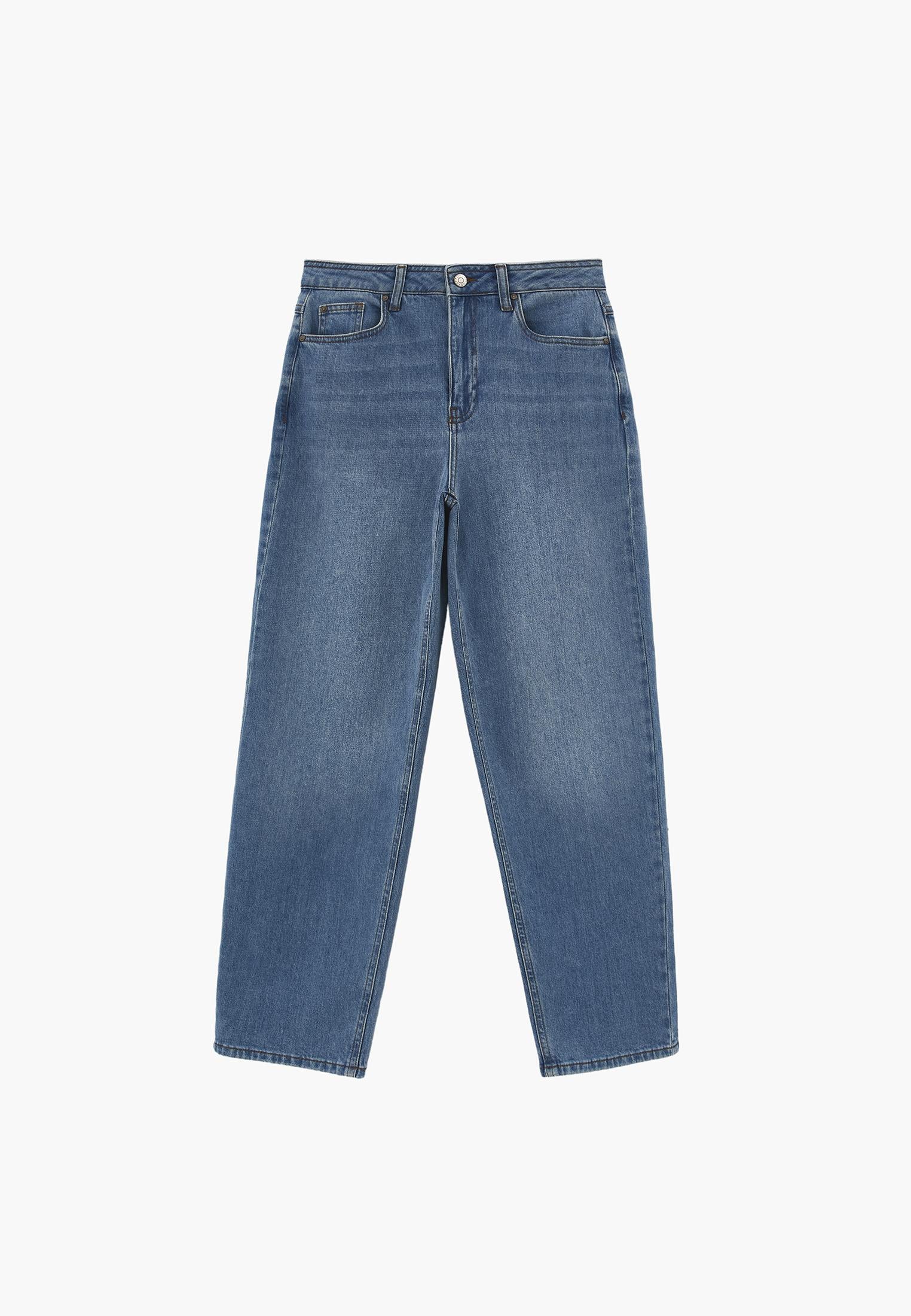 Mom Jeans - RODEO BLUE DENIM