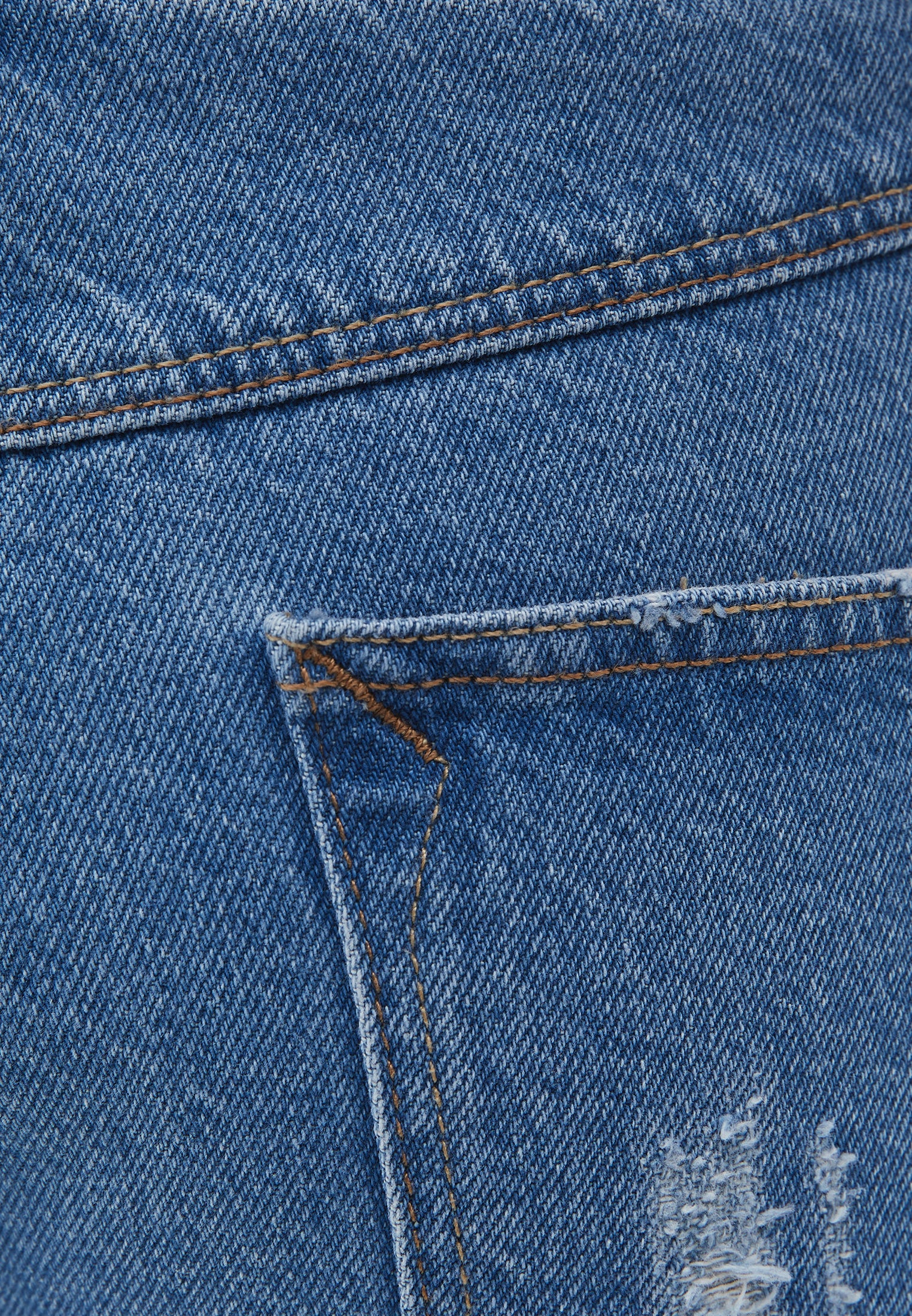 Denim Baggy High Waist Shorts - RODEO DENIM