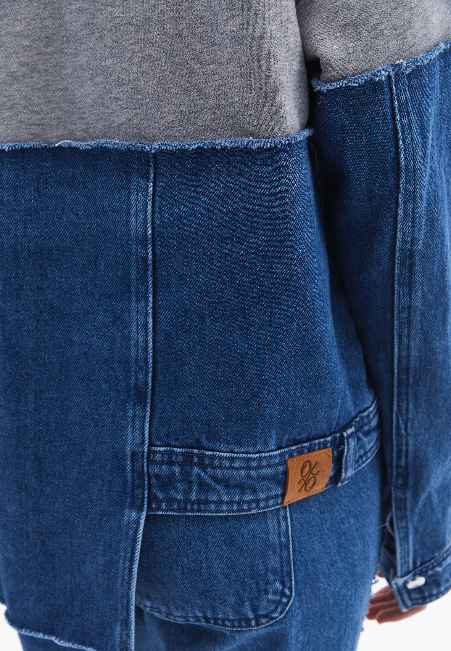 Asymmetric Oversize Sweatshirt - RODEO DENIM