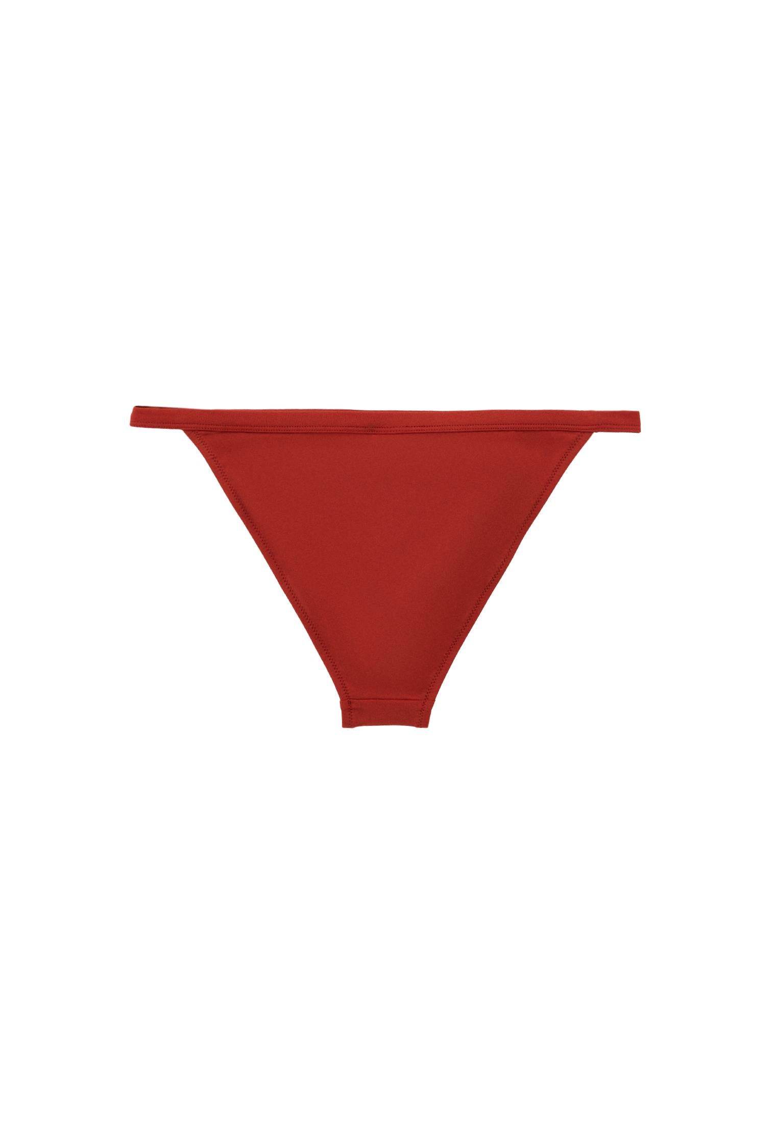 Buckled Low Waist Bikini Bottom - ROOIBOS TEA