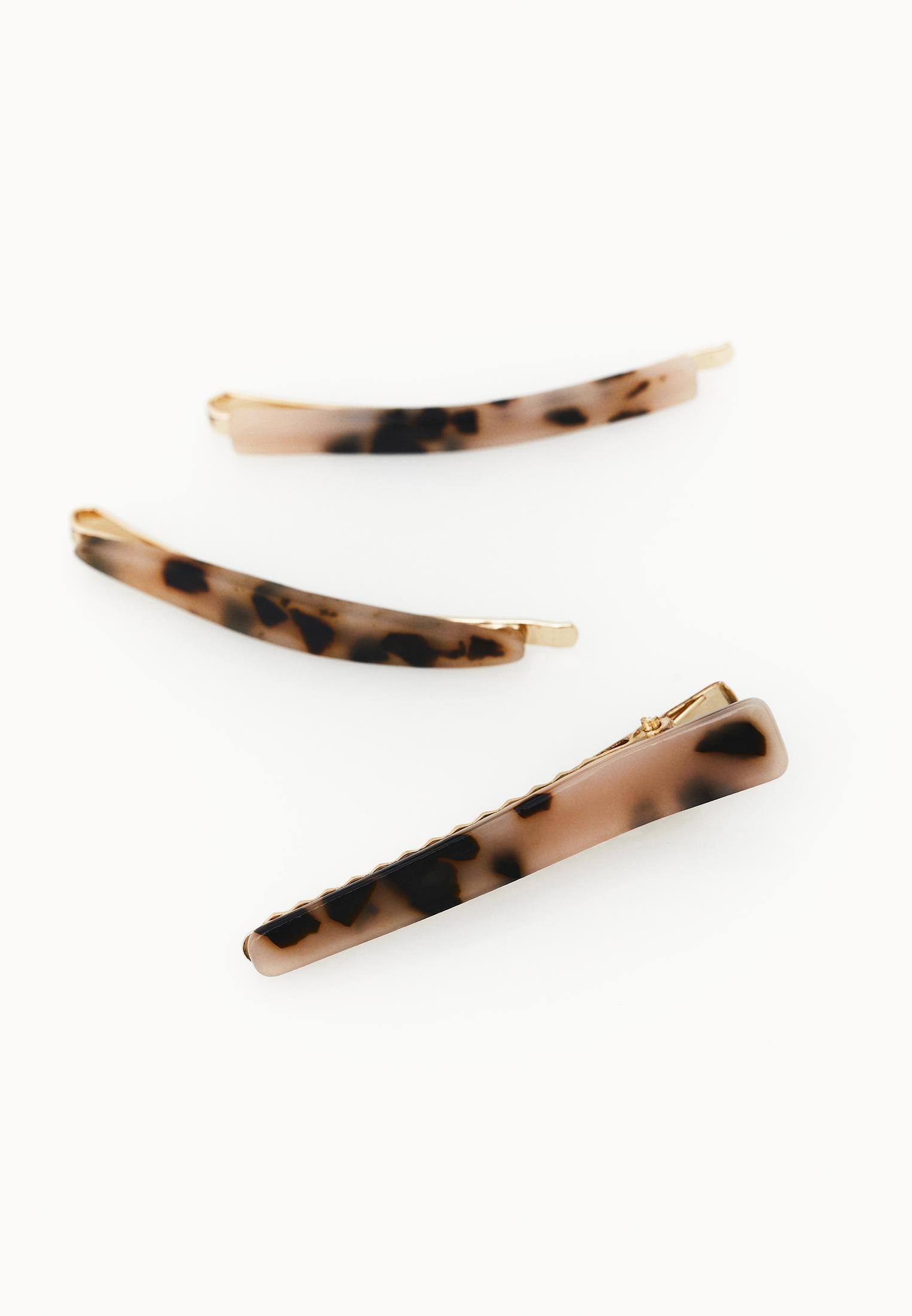Daily Hair Clip Set - ROSE SMOKE