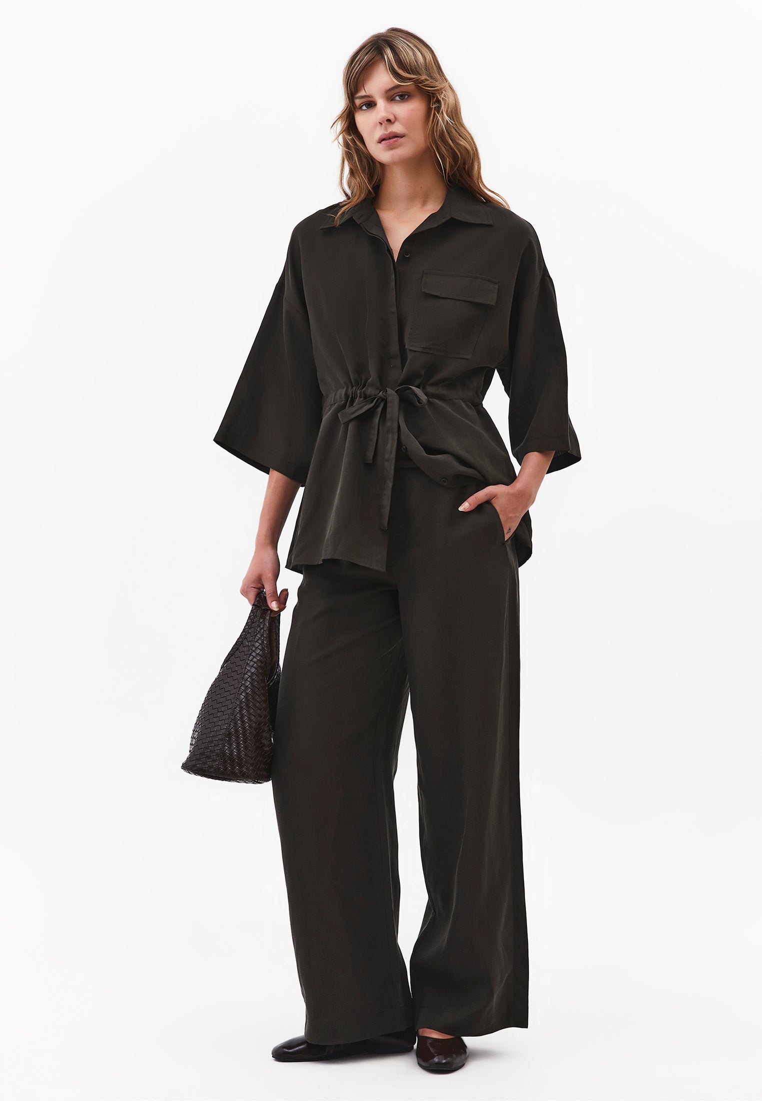 Oversize Short Sleeve Shirt - ROSIN