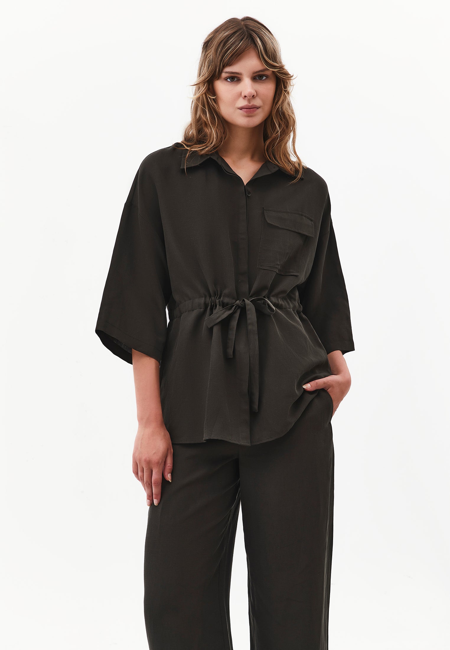 Oversize Short Sleeve Shirt - ROSIN