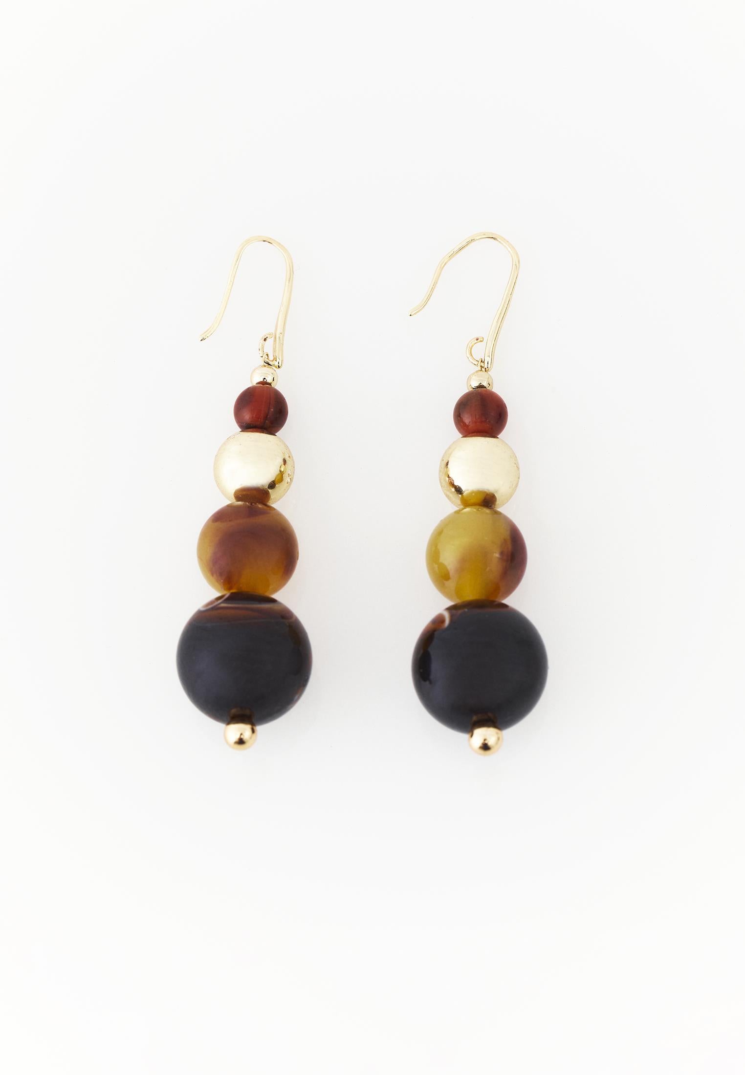 Minimal Earring - RUMBA RED