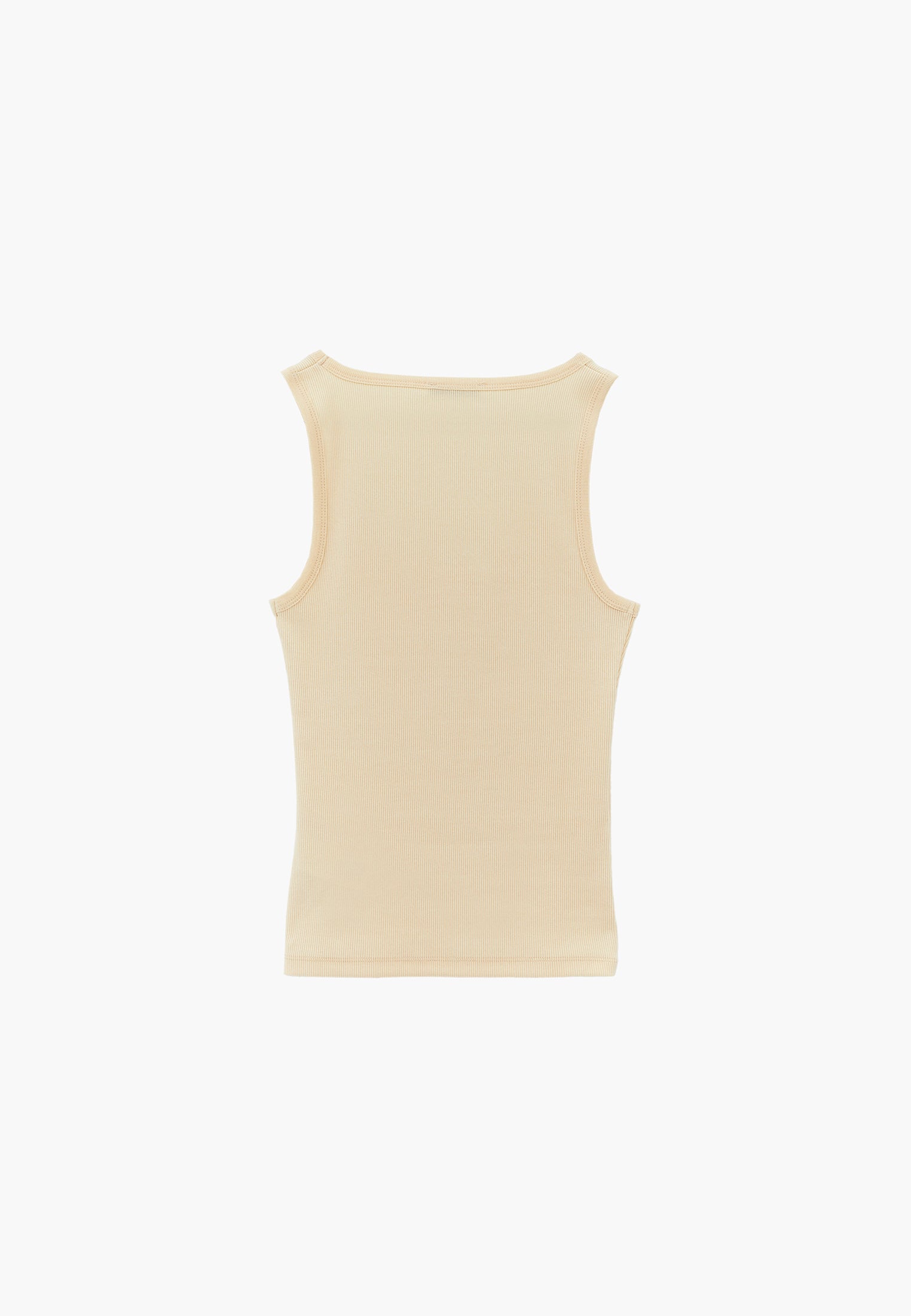 Square Neck Bodycon Tank Top - RUTABAGA