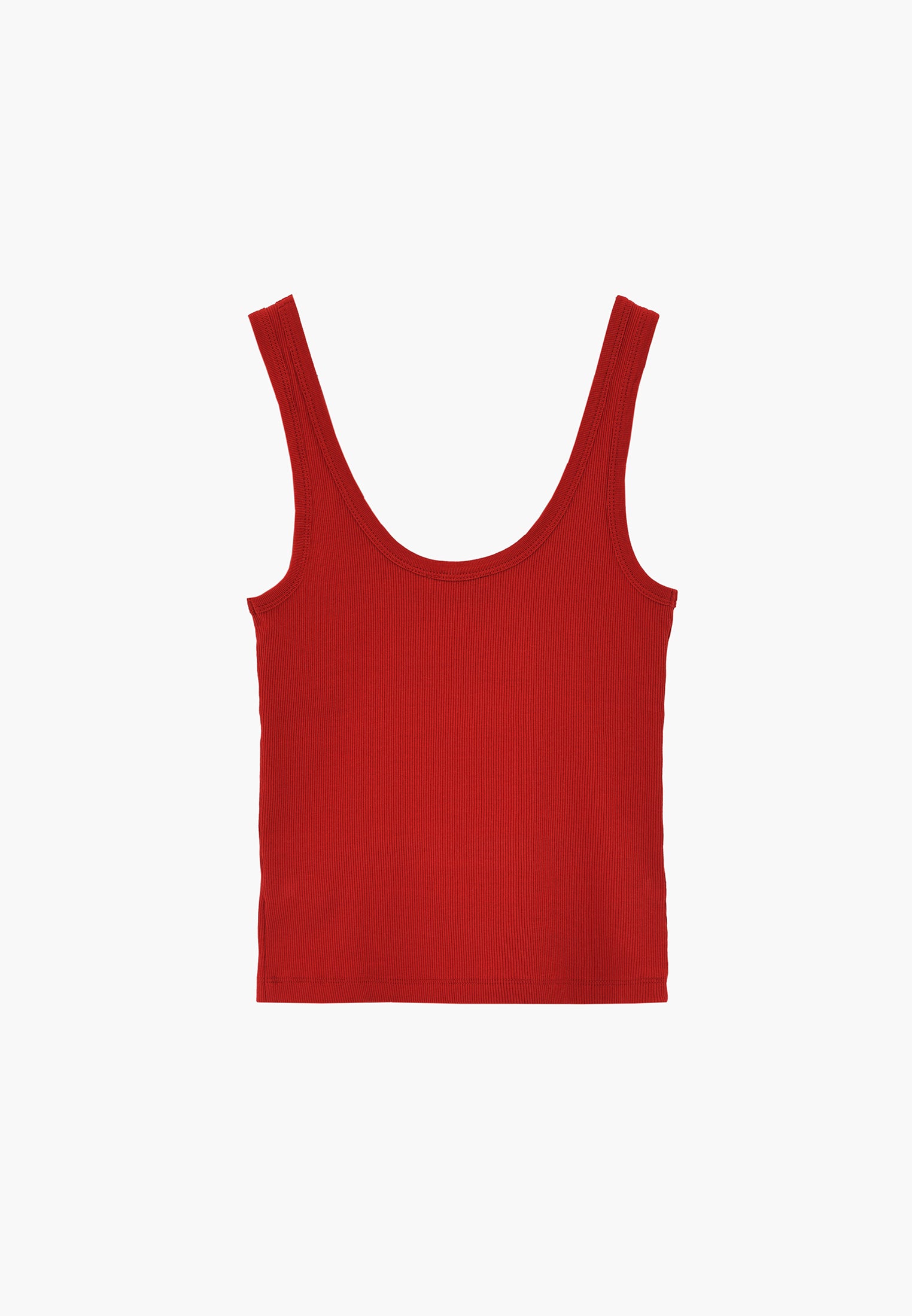 Printed Tank Top with U Neckline - SAMBA