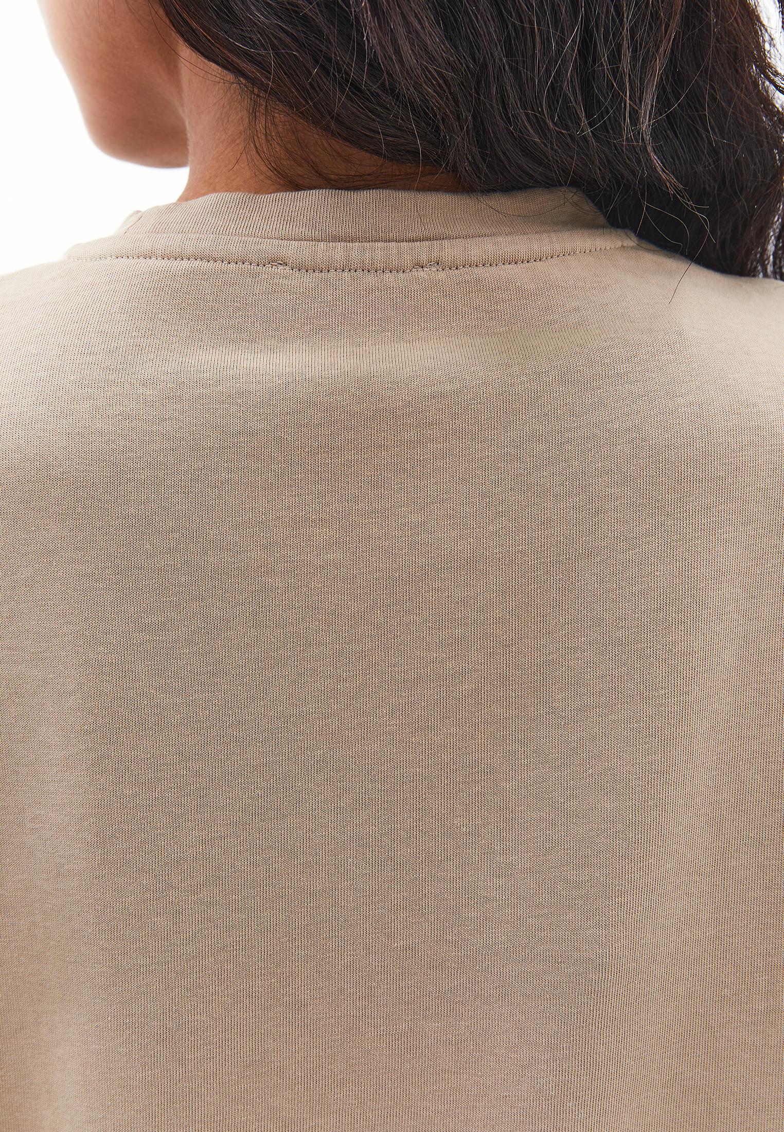 Oversize Printed T-Shirt - SAVANNAH TAN