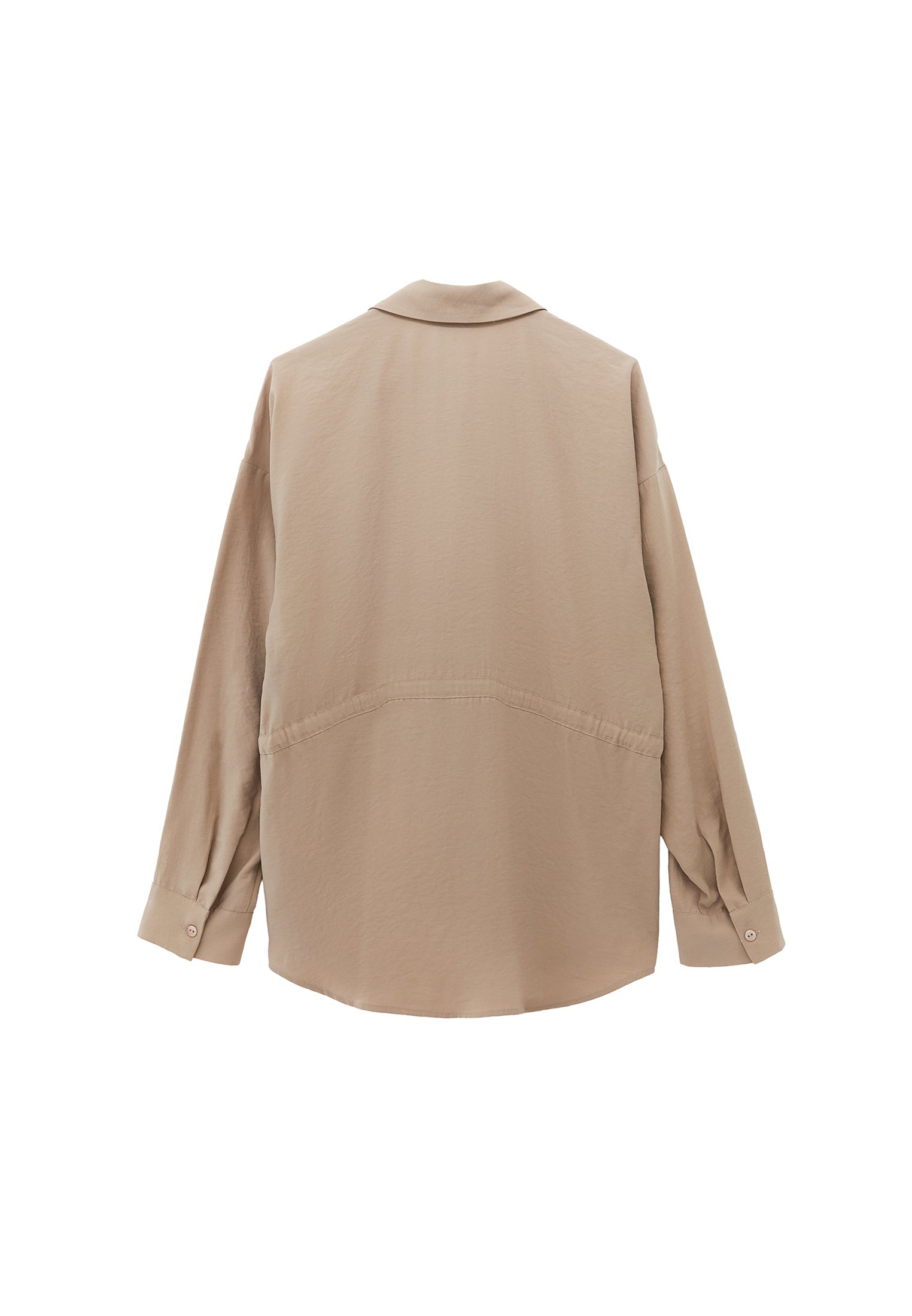 Oversize Tunic Shirt - SAVANNAH TAN