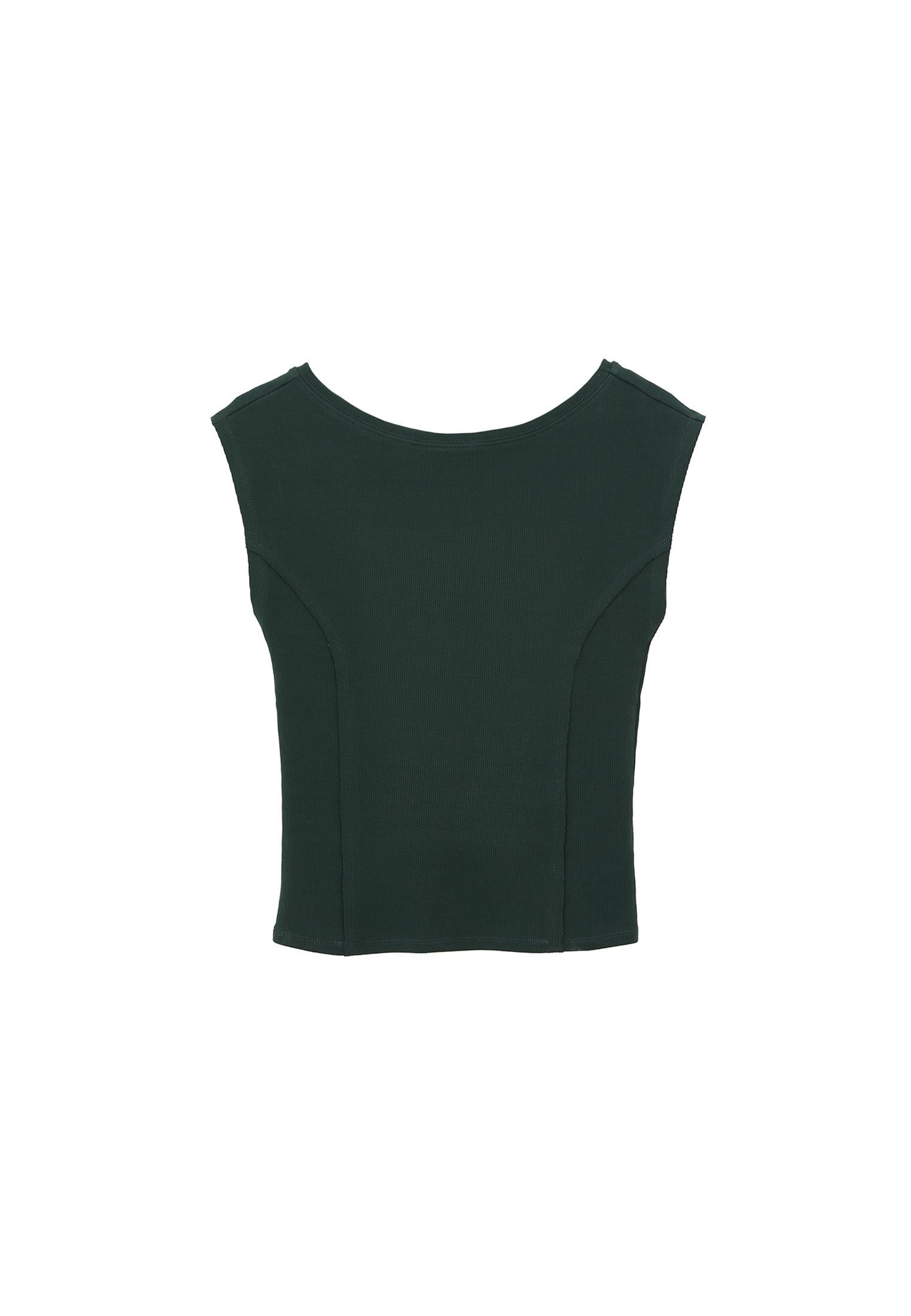 Boat Neck Short Sleeve T-Shirt - SCARAB