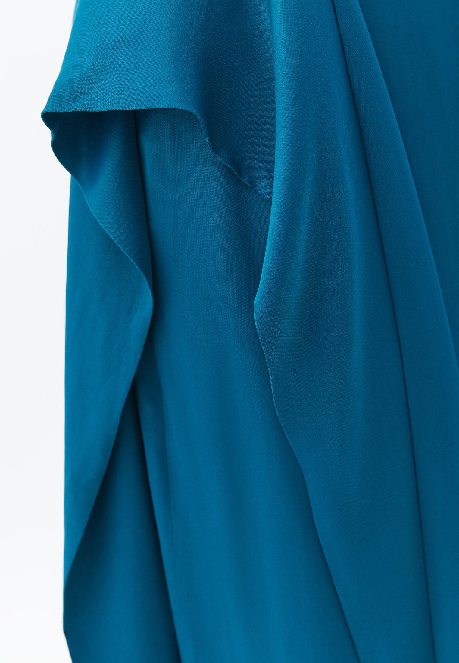 Belted Ultra High Waist Wide Leg Pants - SHADED SPRUCE