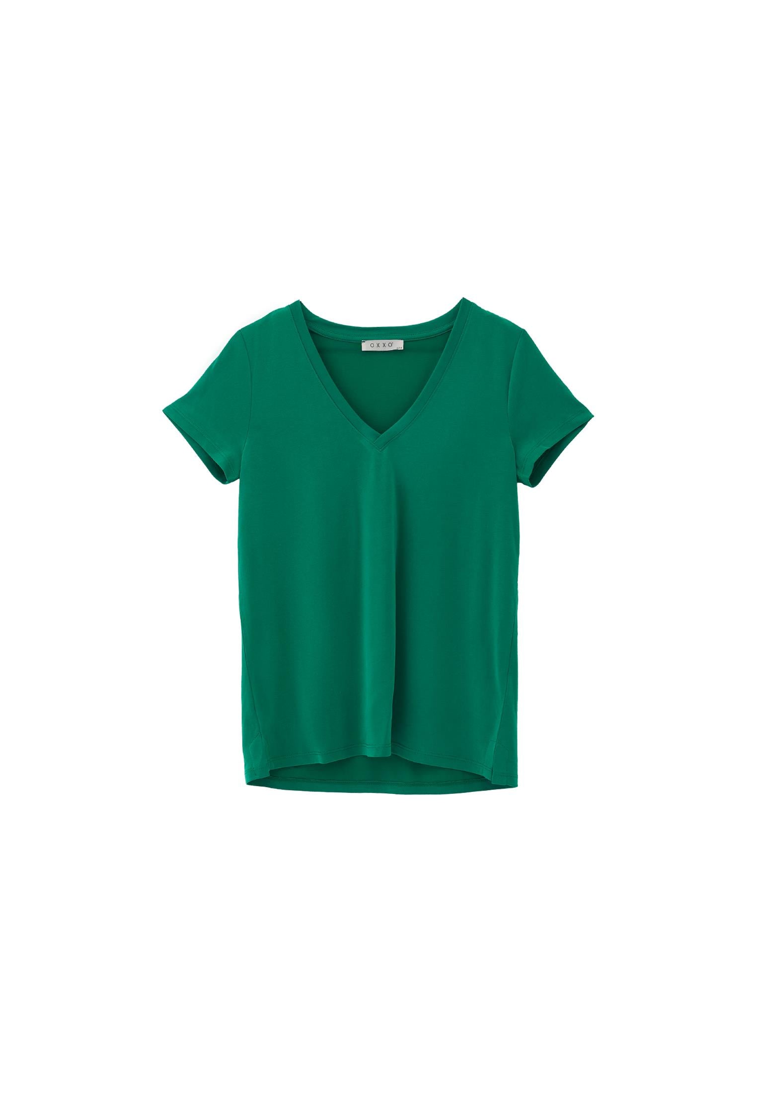 V Neck Short Sleeve T-Shirt - SHADY GLADE