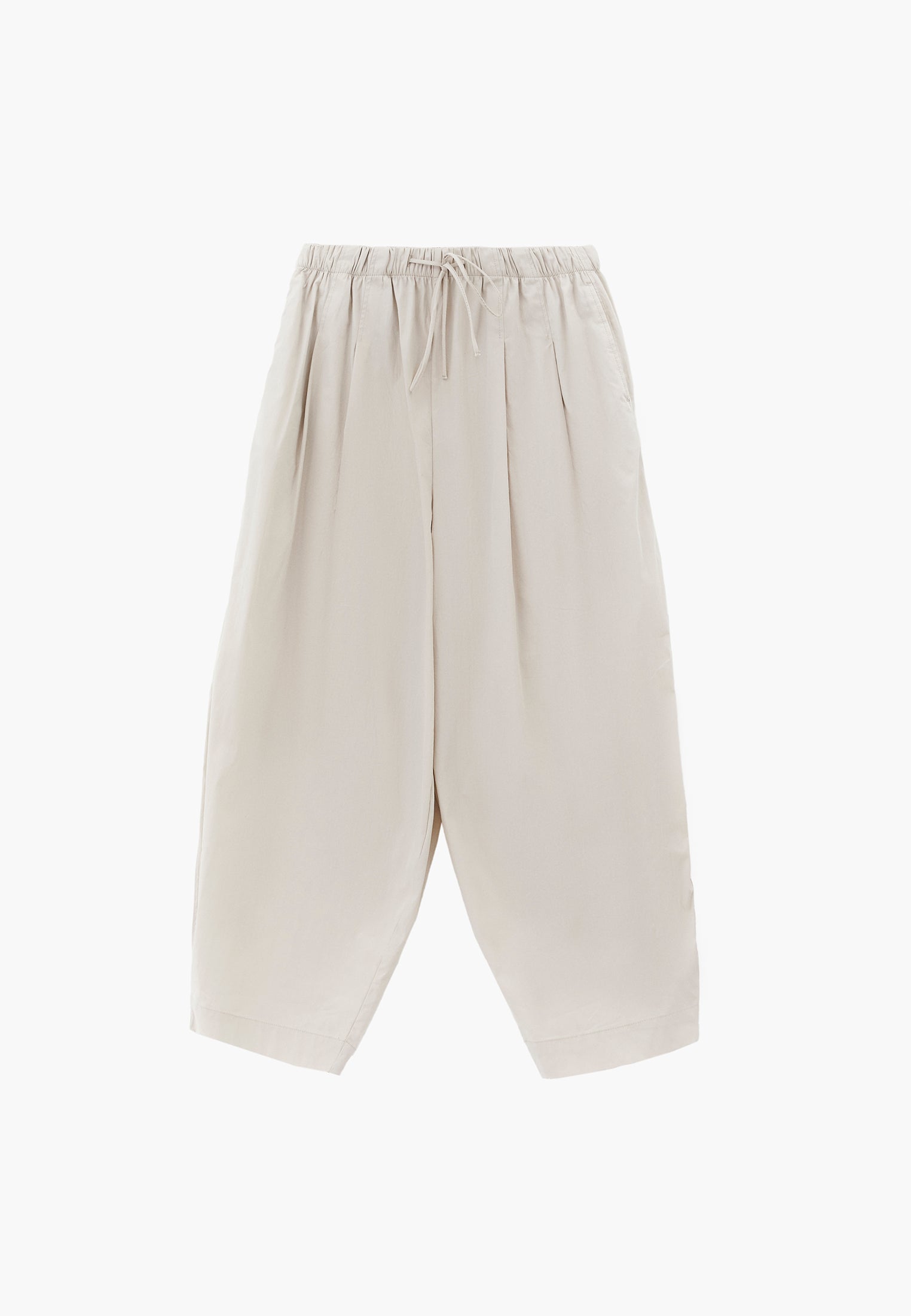 Ultra High Waist Carrot Pants - SILVER BIRCH