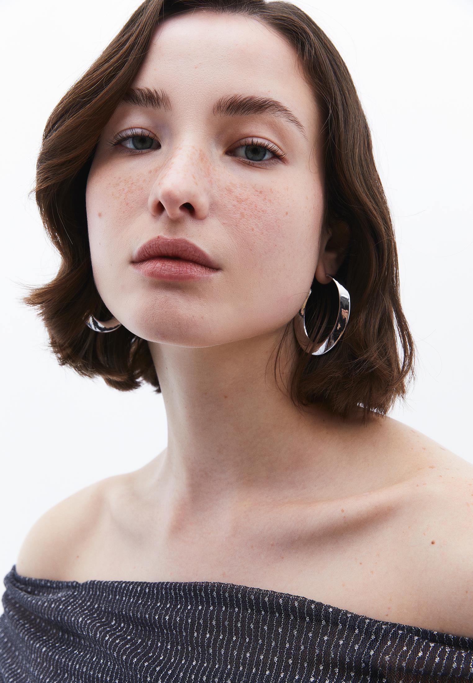 Modern Designed Earring - SILVER
