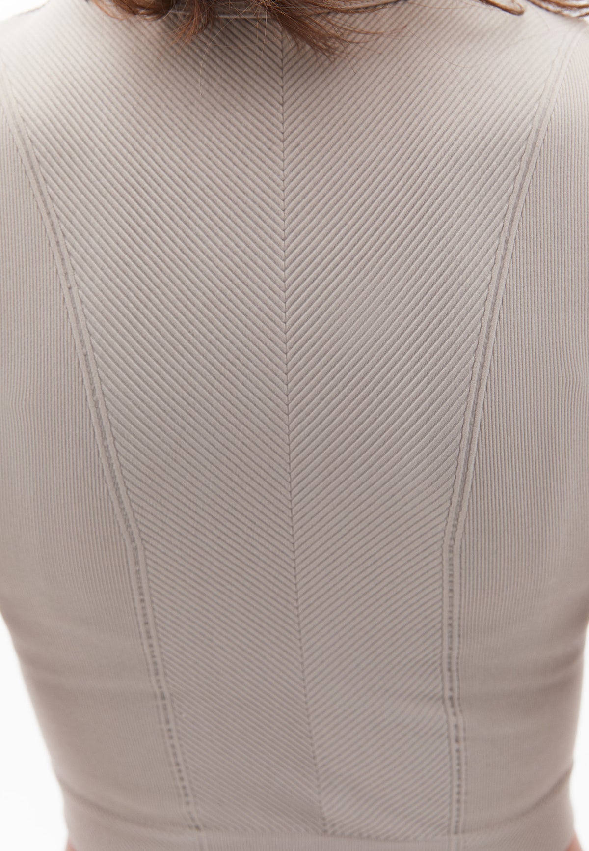Sleeveless Cropped Top - SIMPLY TAUPE