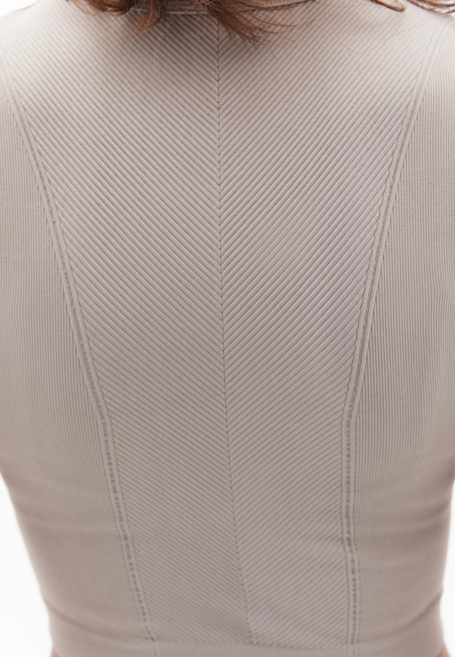 Sleeveless Cropped Top - SIMPLY TAUPE