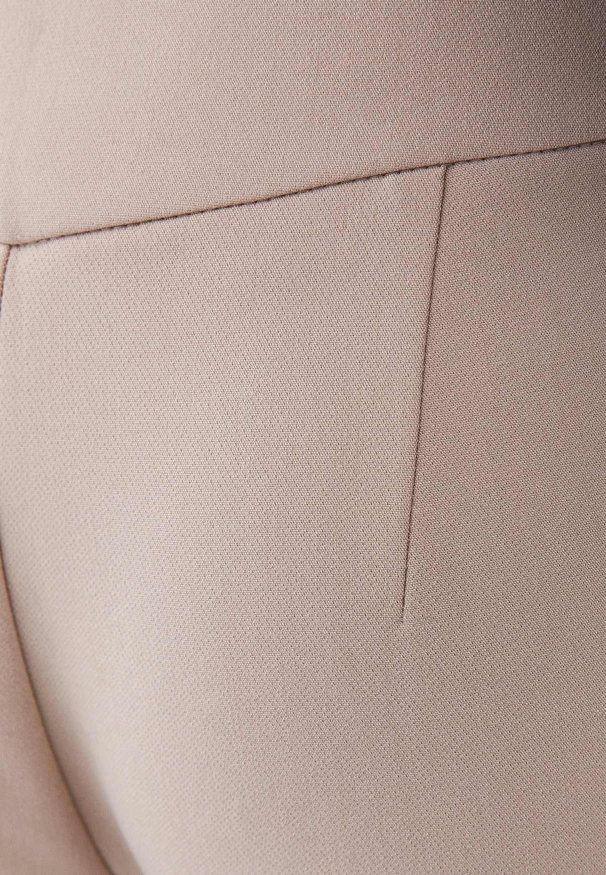 Ultra High Waist Carrot Cut Pants with Pocket Detail - SIMPLY TAUPE