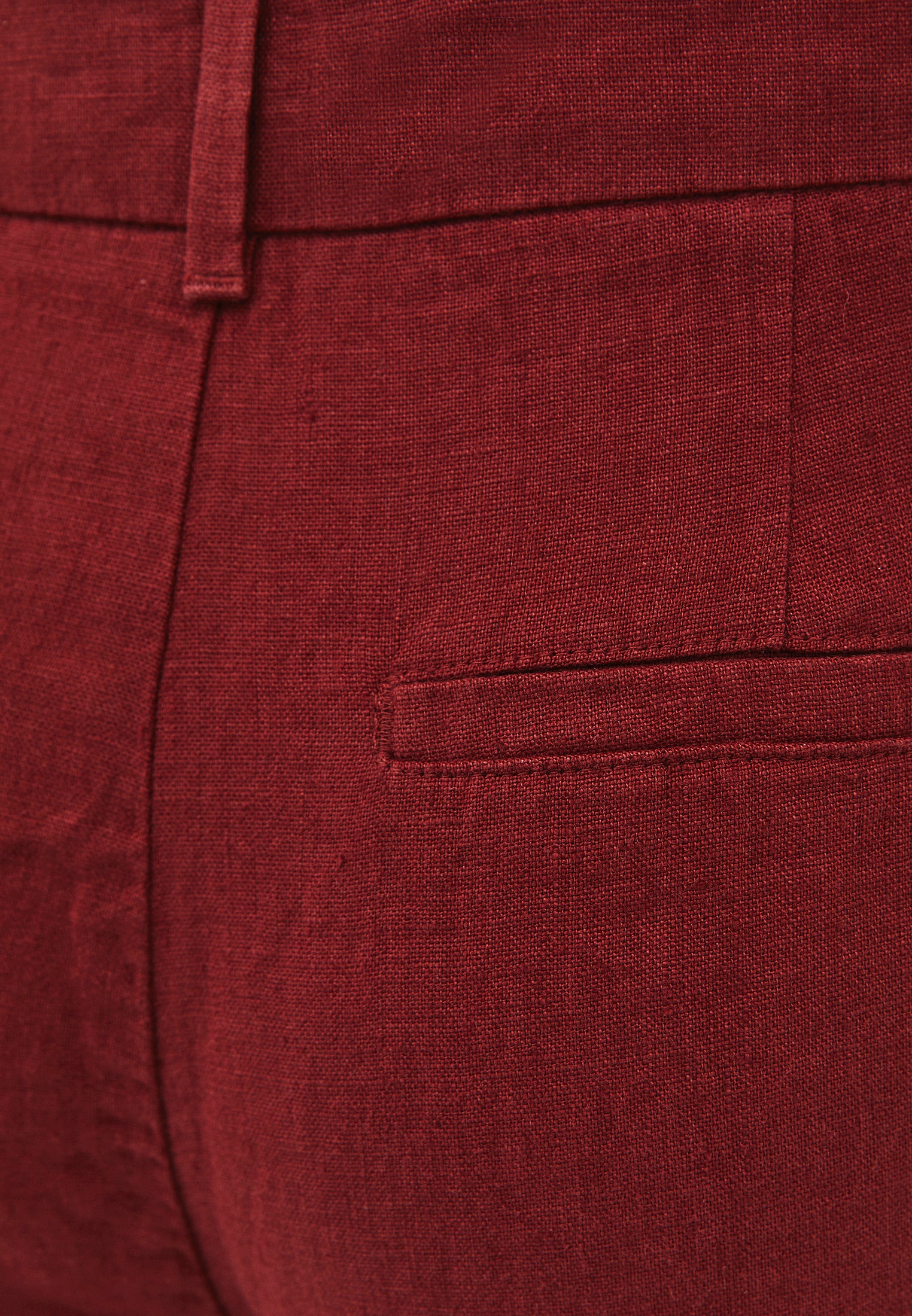 Pleated Wide Leg Pants - SPICED APPLE