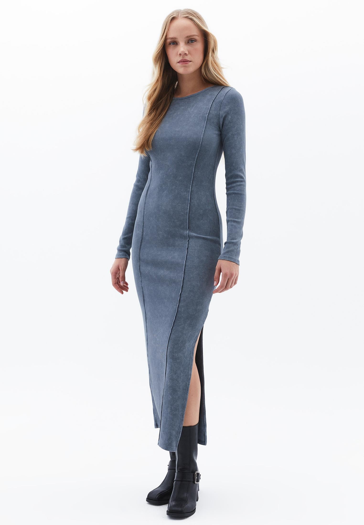 Bodycon Long Dress - STORMY WEATHER