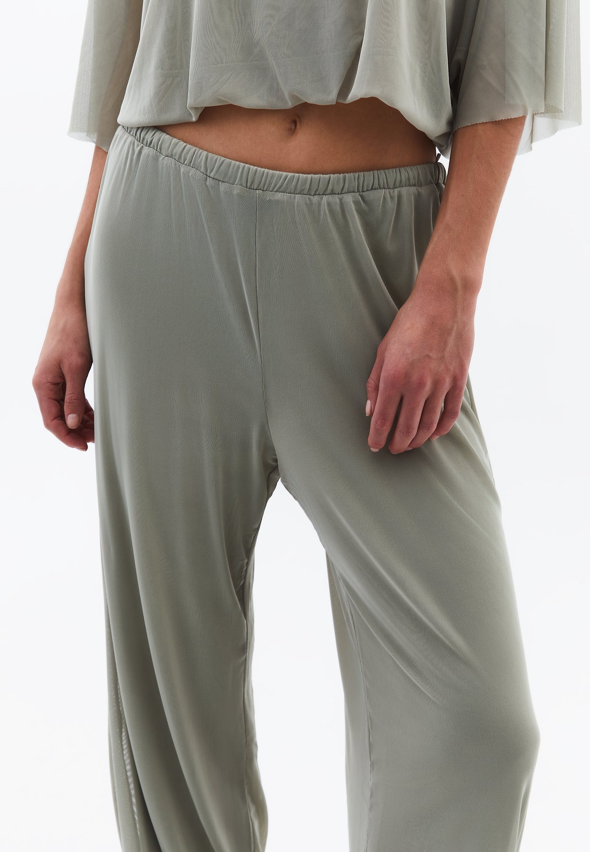 Balloon Form Jogger Pants - TEA