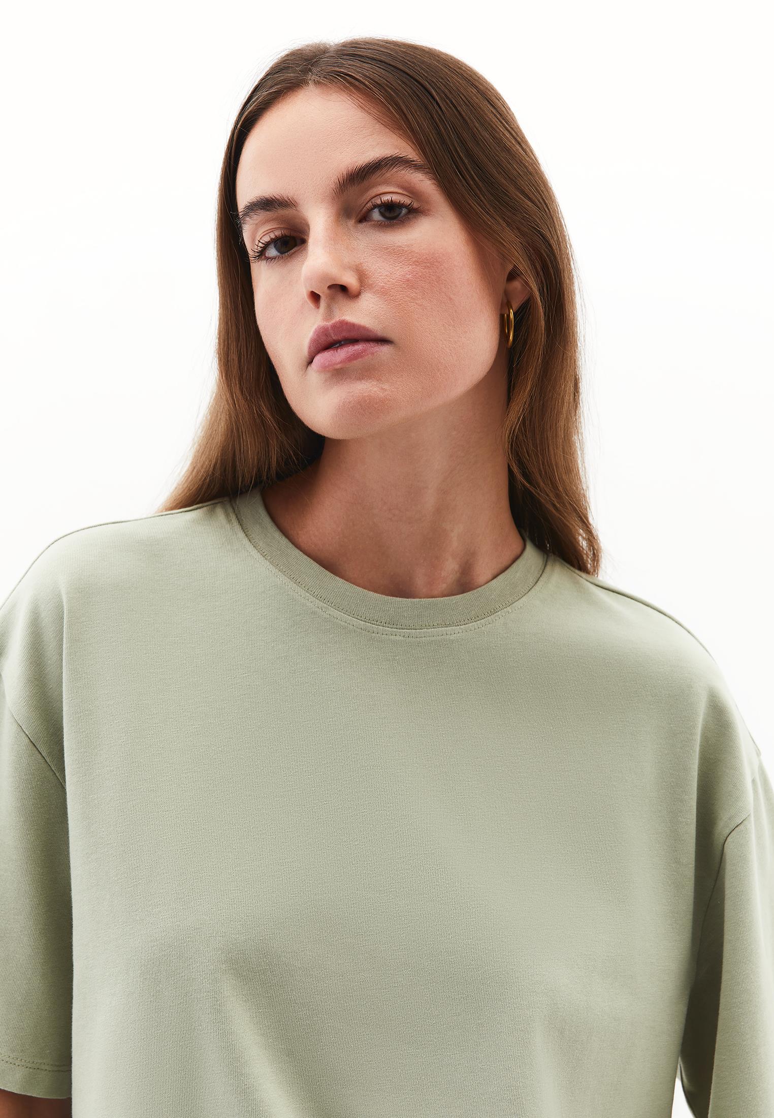Boyfriend Crew Neck T-Shirt - TEA