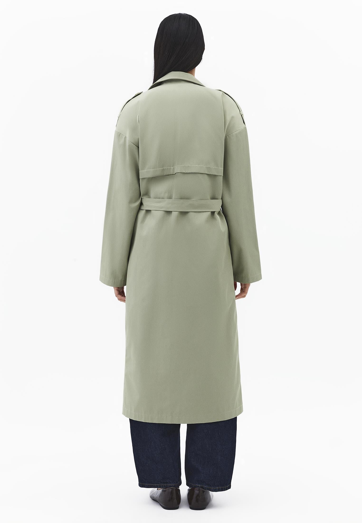Buttoned Trenchcoat - TEA