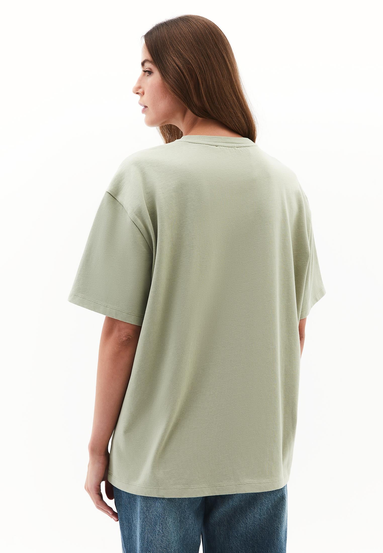 Boyfriend Crew Neck T-Shirt - TEA