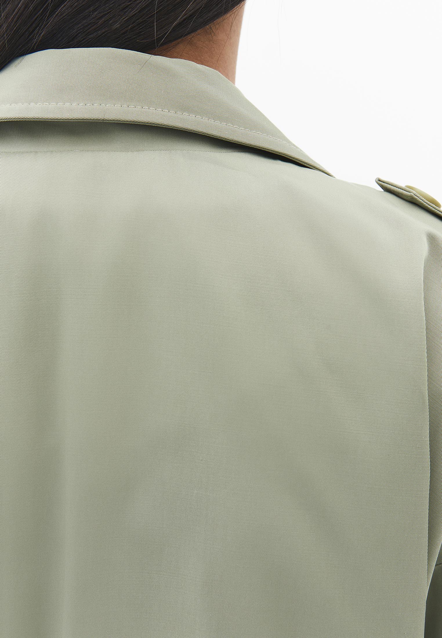 Buttoned Trenchcoat - TEA