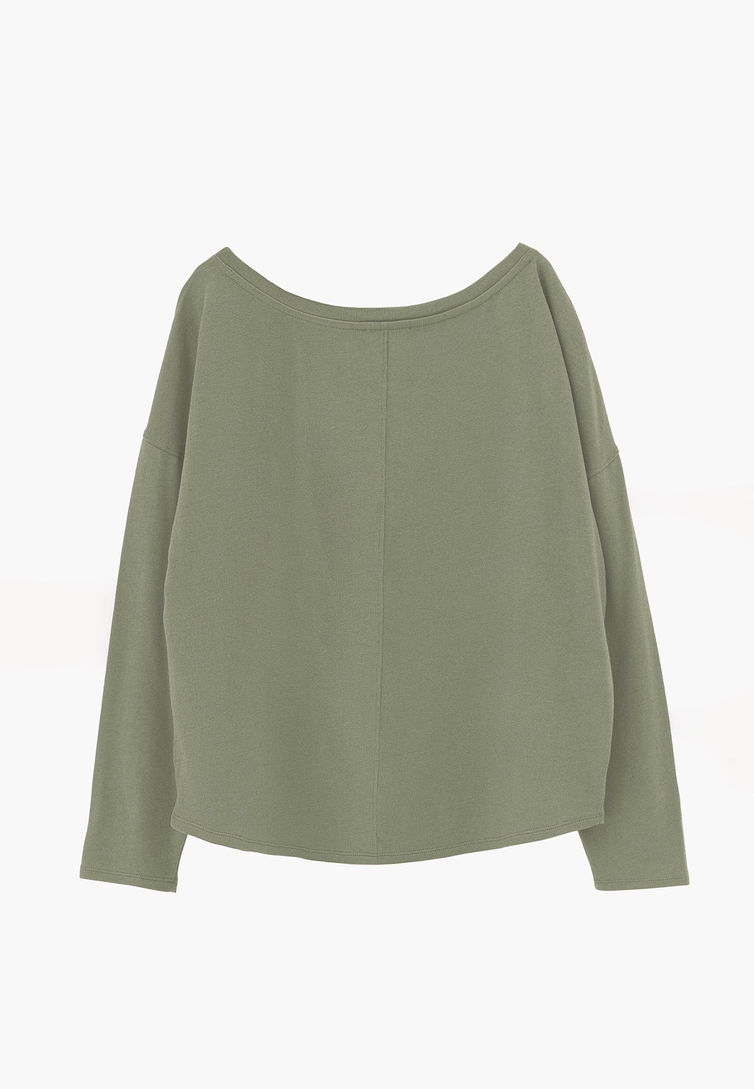 Boat Neck Knit Sweater - TEA