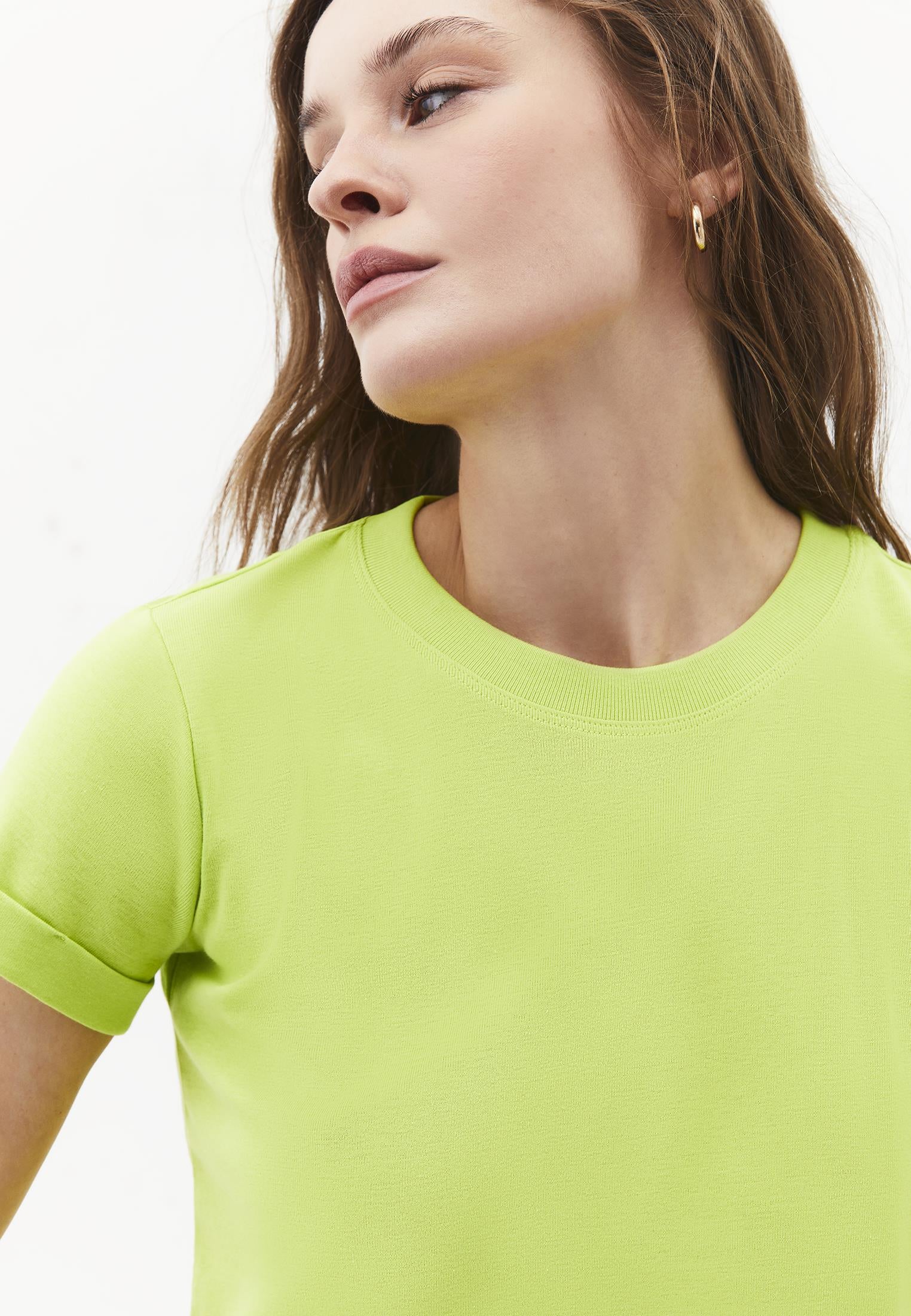 Crew Neck Short Sleeve T-Shirt - TENDER SHOOTS