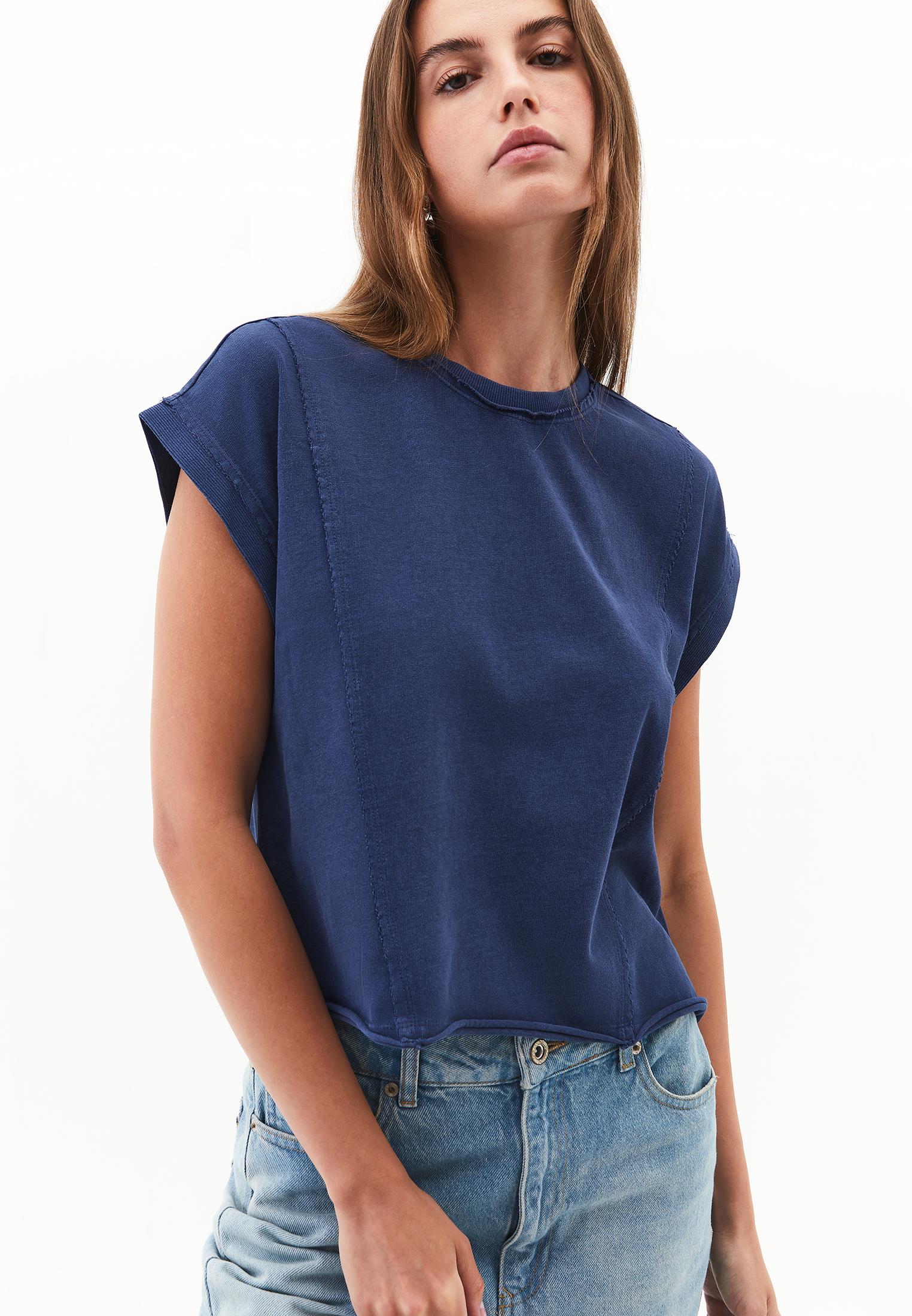 Loose Fit Crew Neck T-Shirt - TITAN