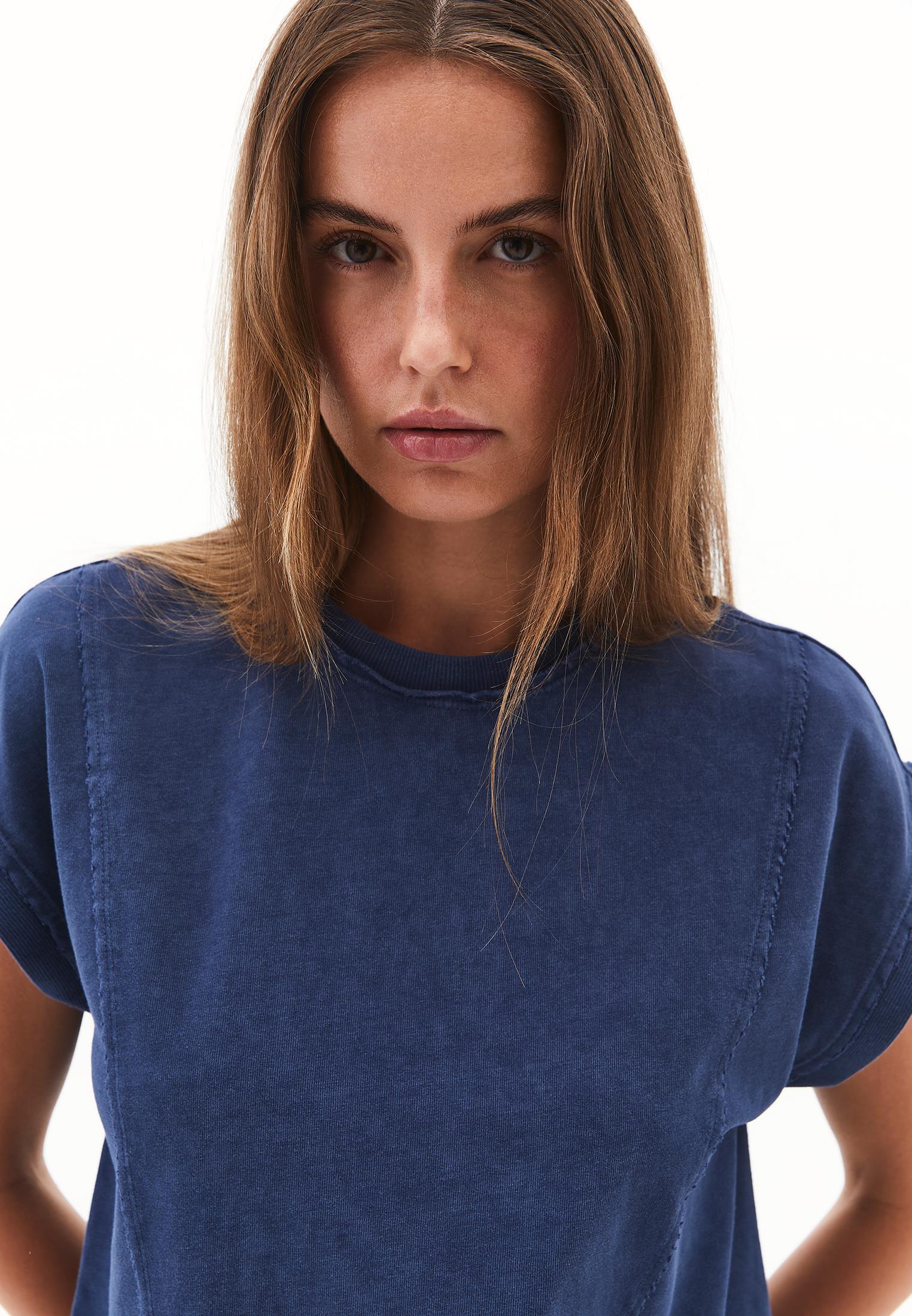 Loose Fit Crew Neck T-Shirt - TITAN