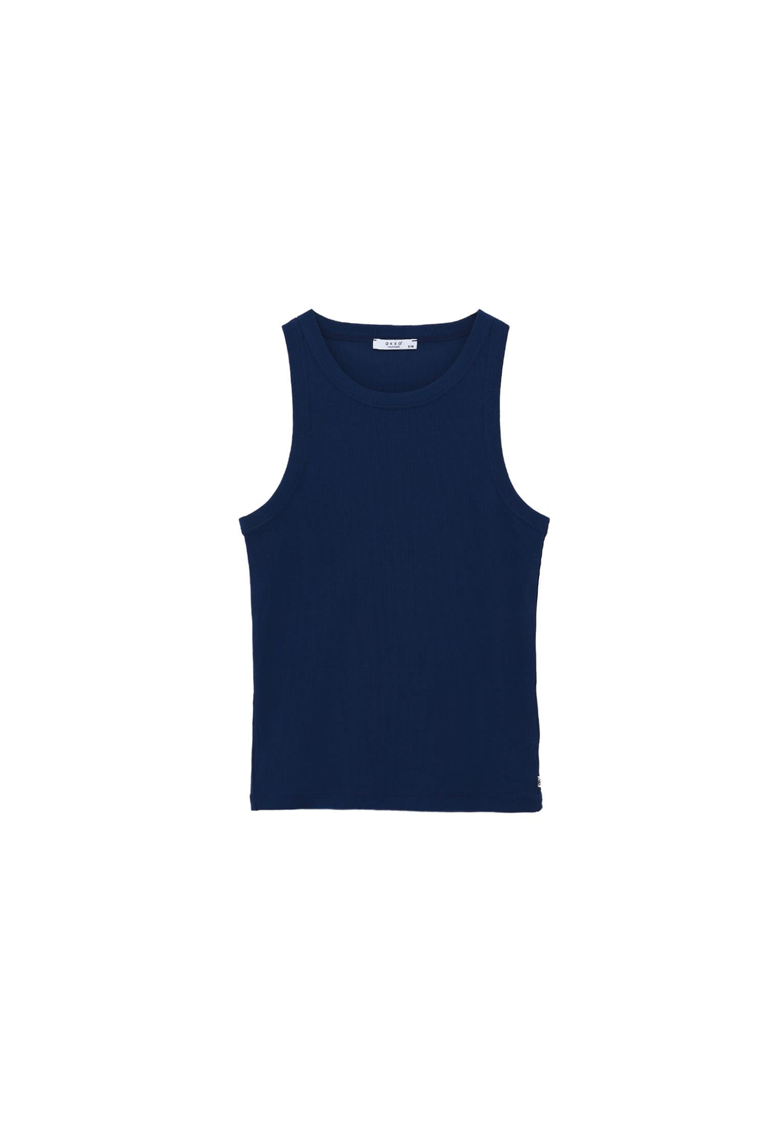 Crew Neck Tank Top - TITAN