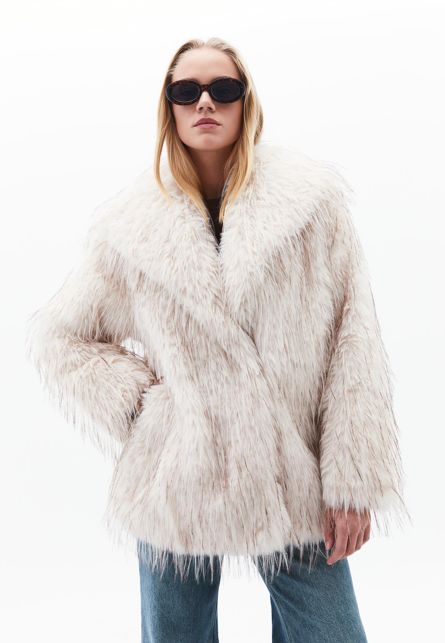 Shawl Collar Oversize Tunic Coat - TURTLEDOVE