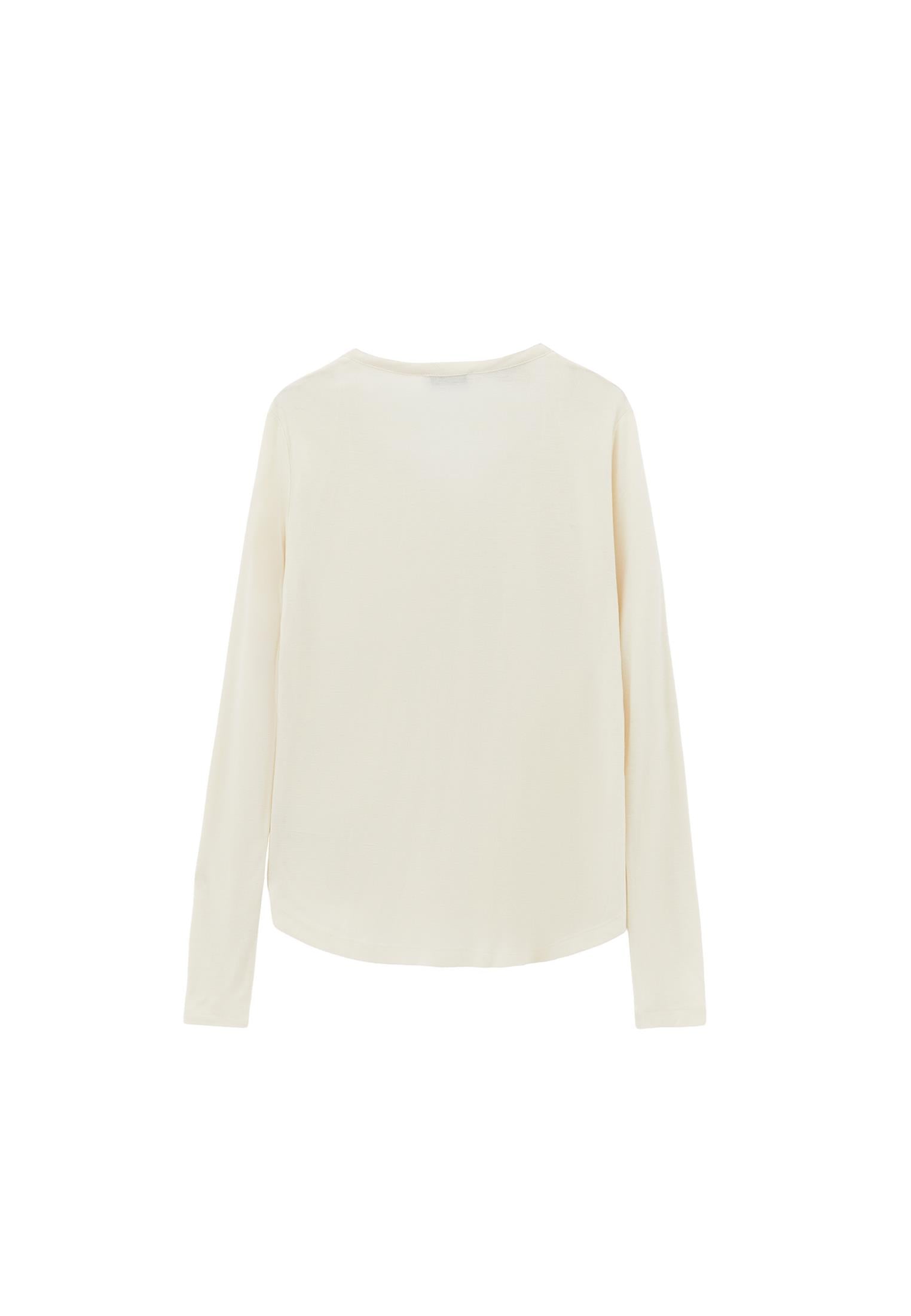 Polo Collar Buttoned T-Shirt - TURTLEDOVE