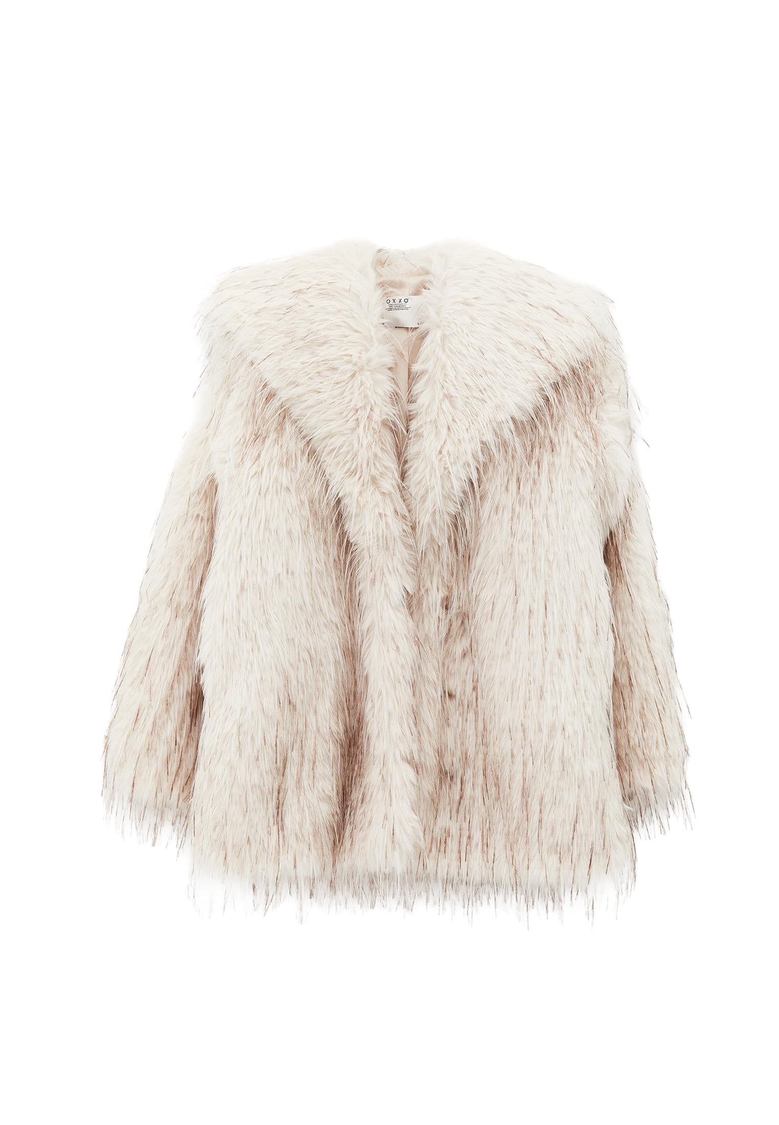 Shawl Collar Oversize Tunic Coat - TURTLEDOVE