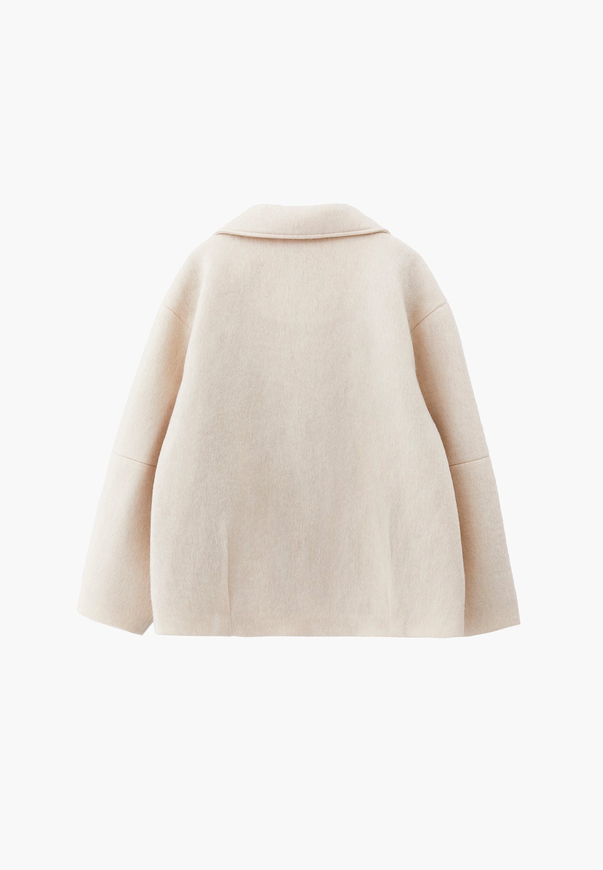 Standard Length Pleated Coat - TURTLEDOVE