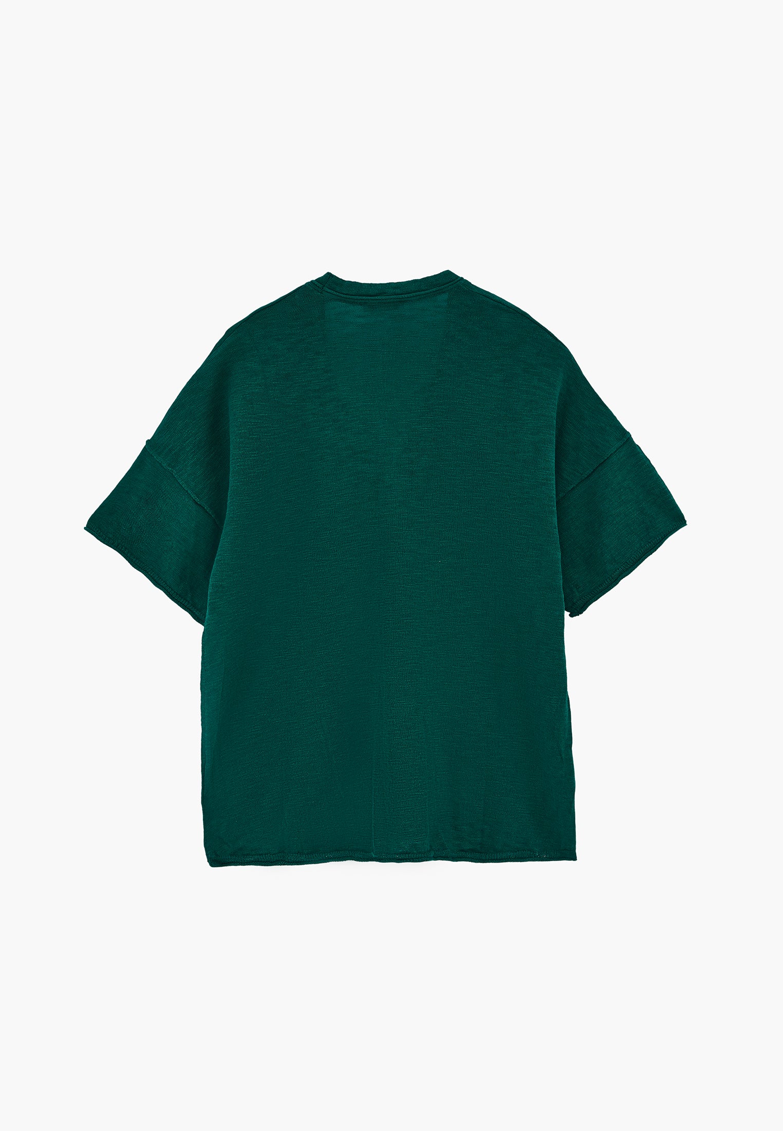 V Neck Short Sleeve T-Shirt Women Topwear - ULTRAMARINE GREEN