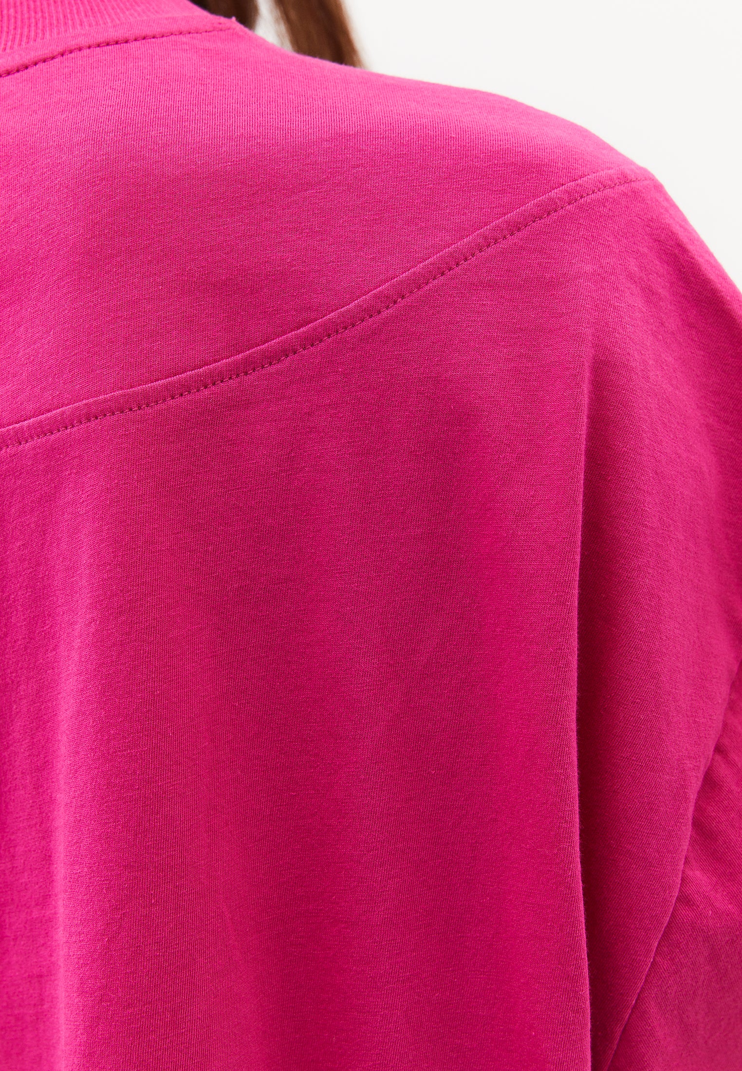 Oversize Short T-Shirt - VERY BERRY
