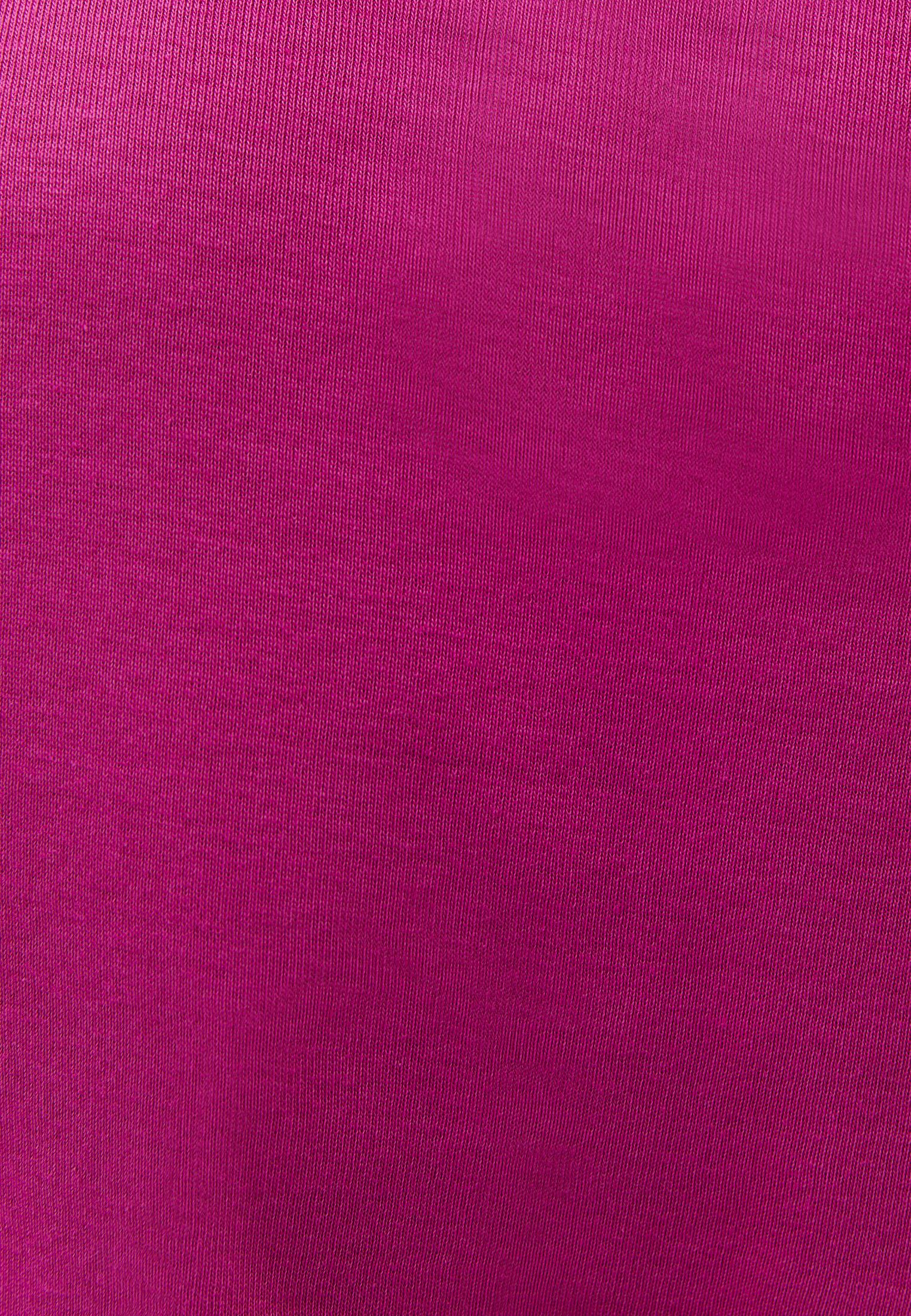 Crew Neck Short Sleeve T-Shirt - VERY BERRY