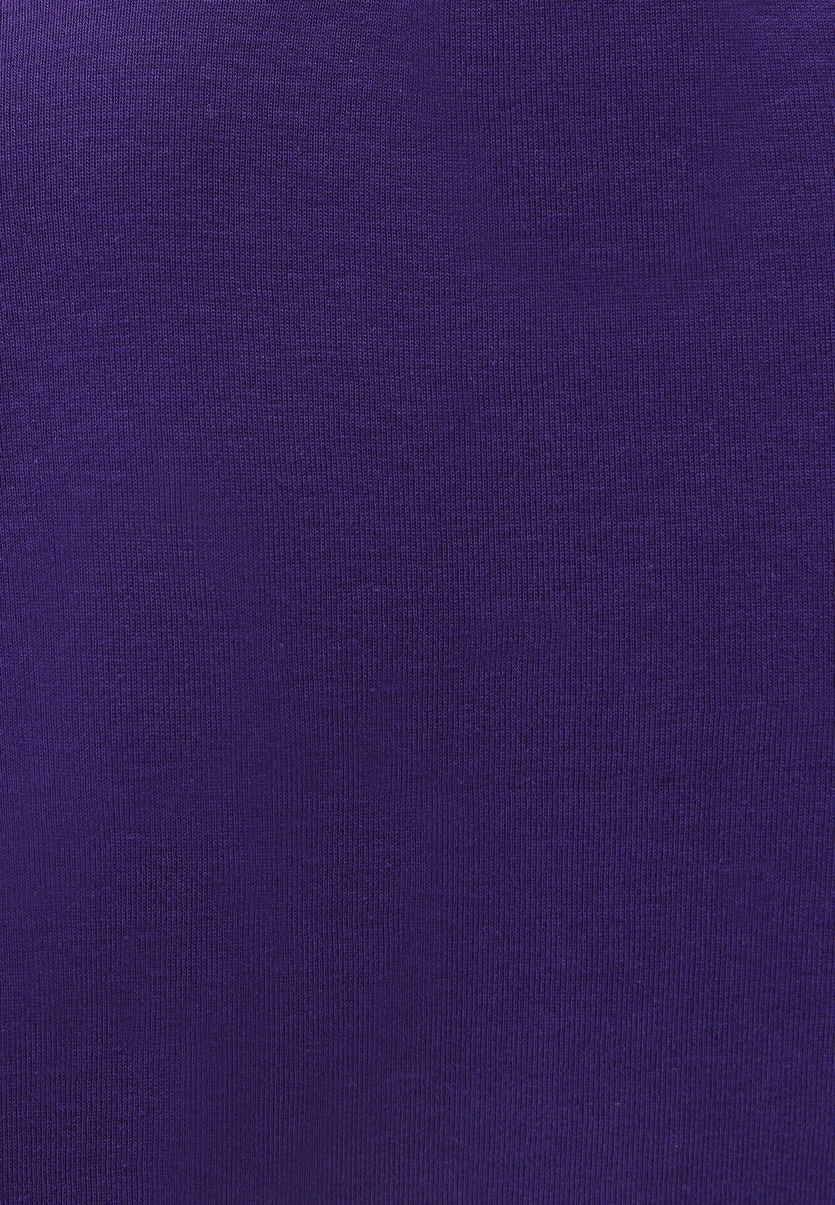 Crew Neck Short Sleeve T-Shirt - VIOLET INDIGO