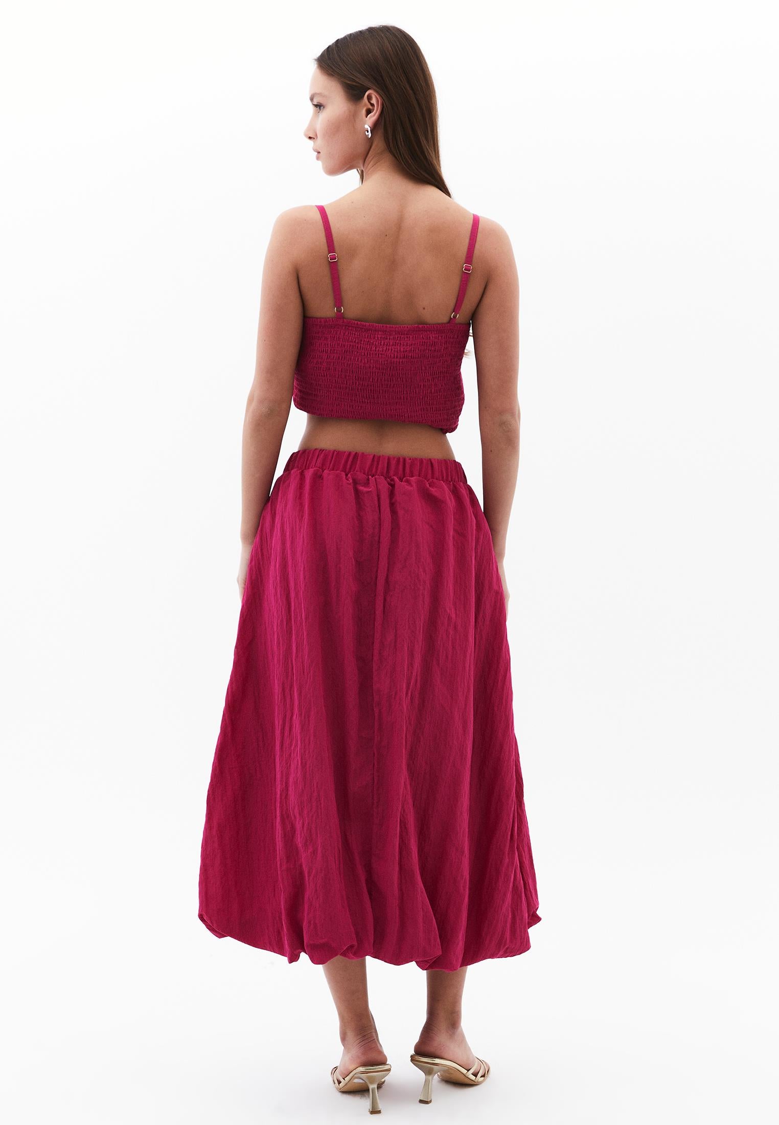 Balloon Cut Skirt - VIVACIOUS