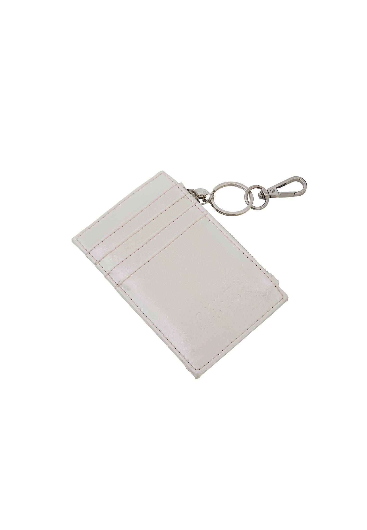 Women's Bijouterie Wallet - WHITE COMB