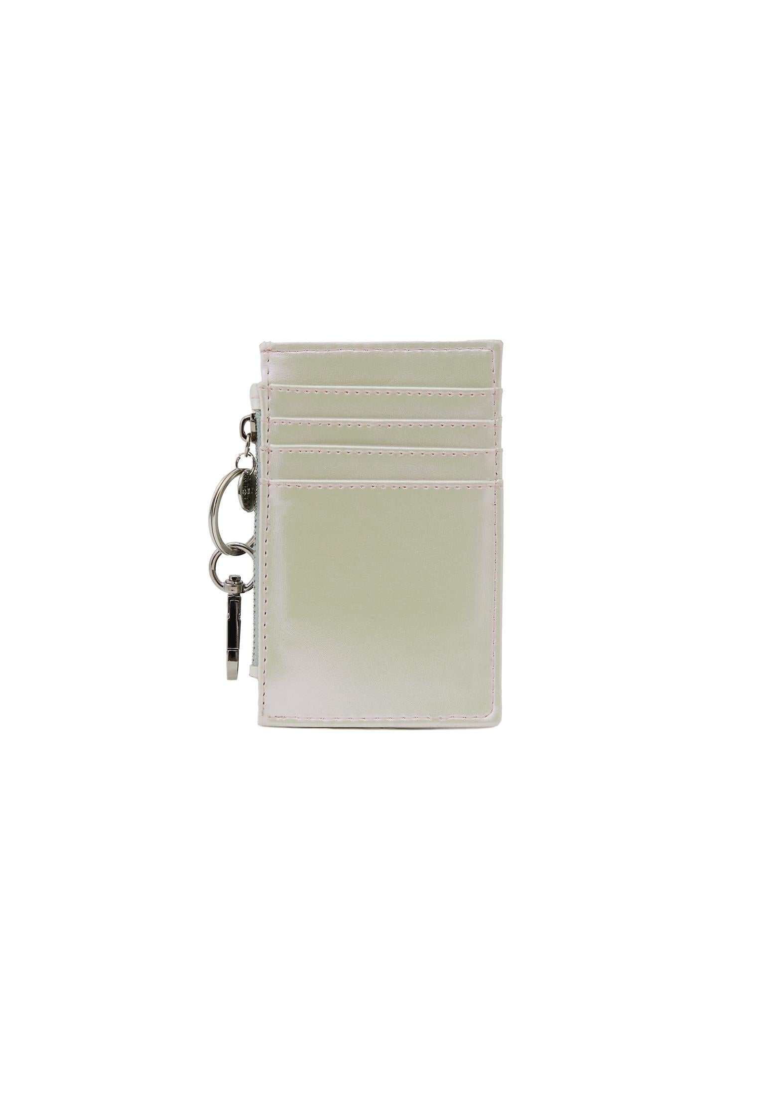 Women's Bijouterie Wallet - WHITE COMB
