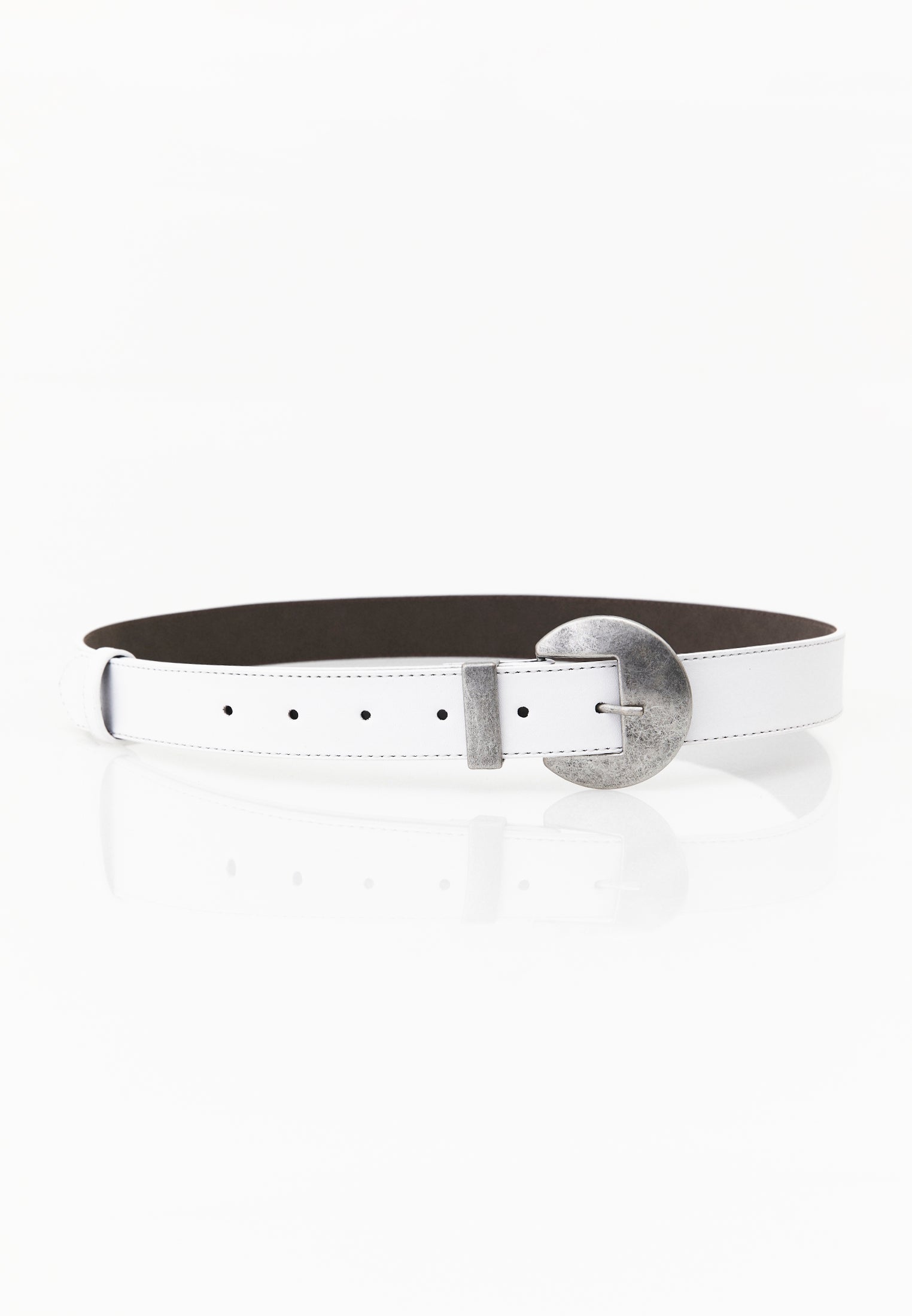 Classic Women Accessory Belt - WHITE